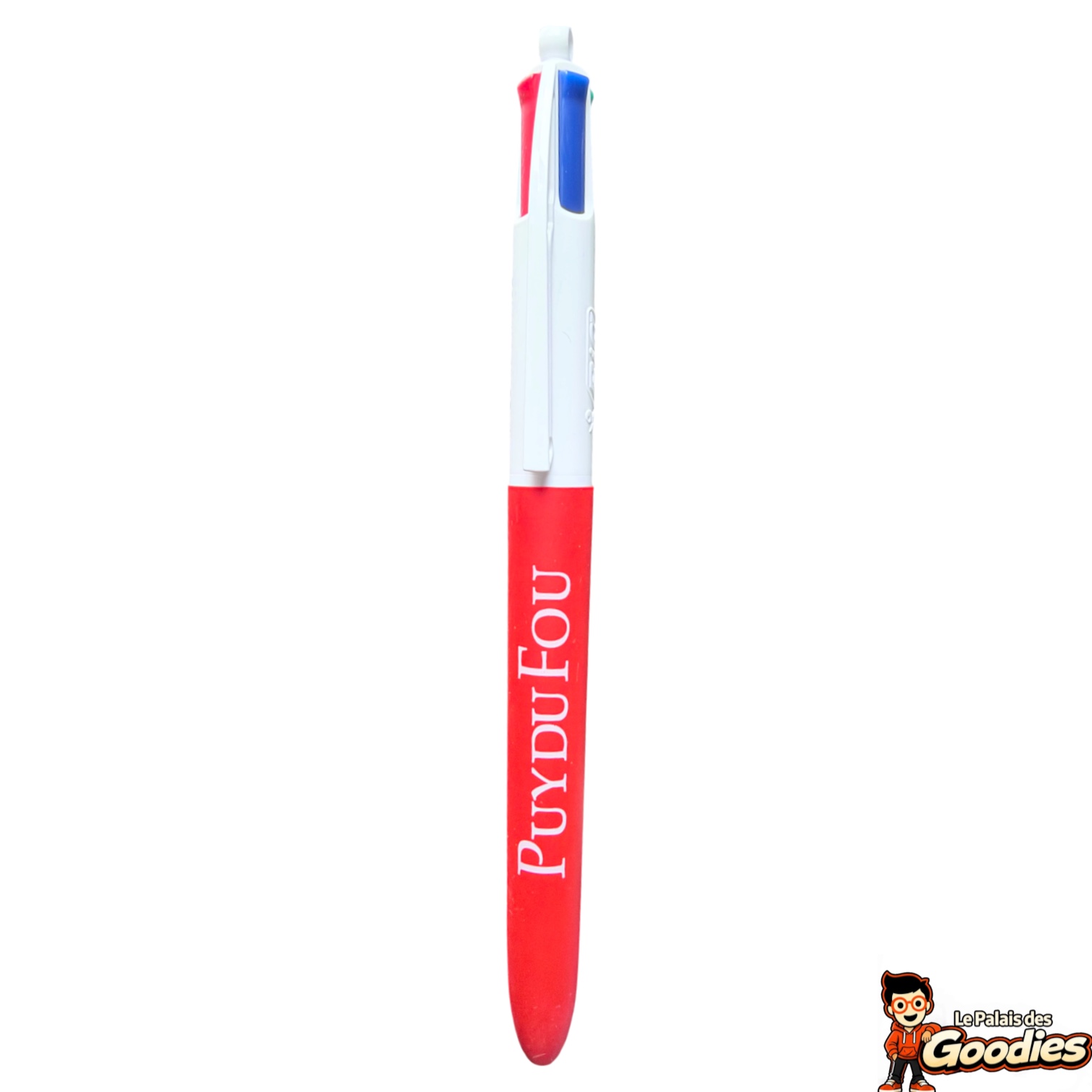 BIC - Puy du Fou : Stylo 4 couleurs rouge