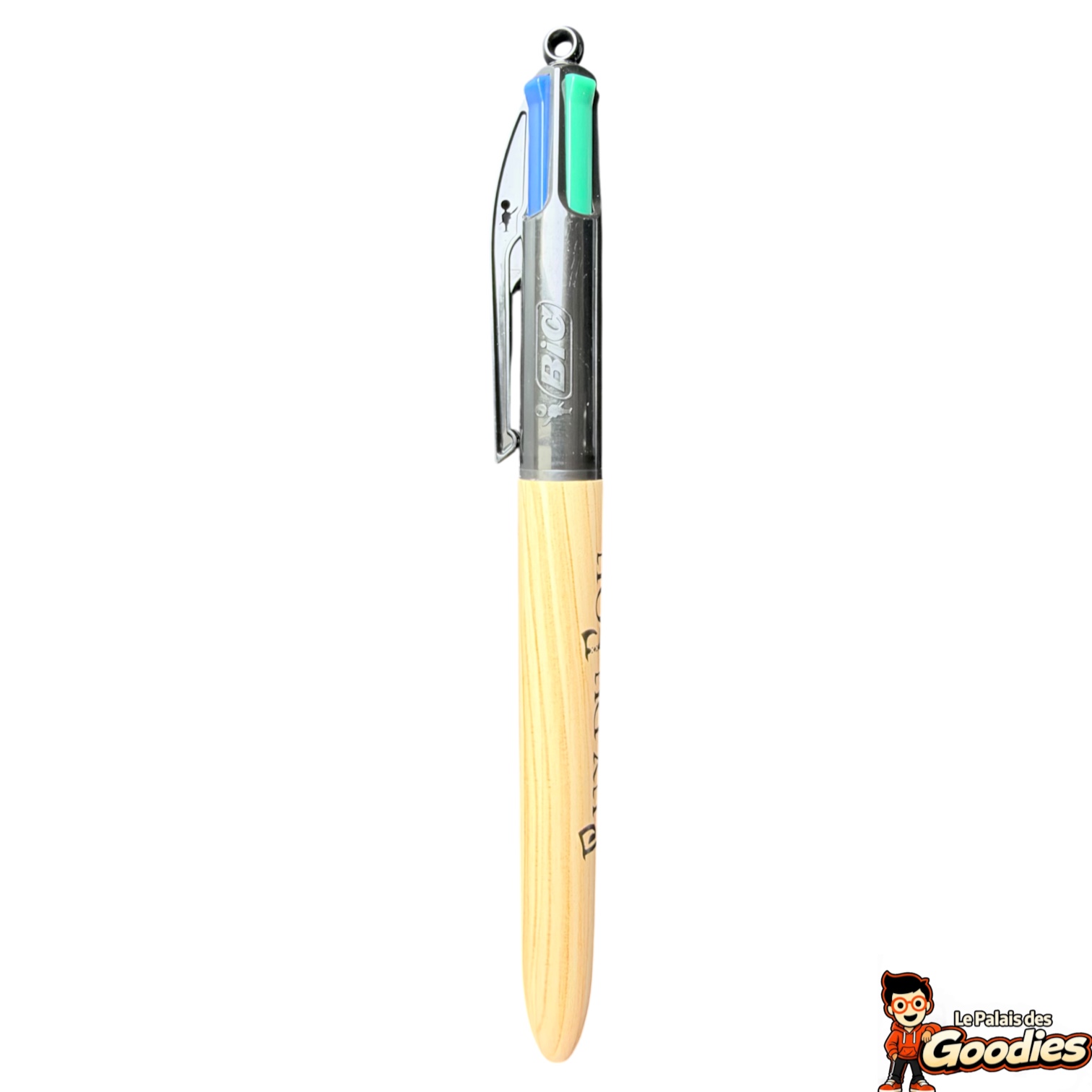 BIC - Puy du Fou : Stylo 4 couleurs effet bois clair