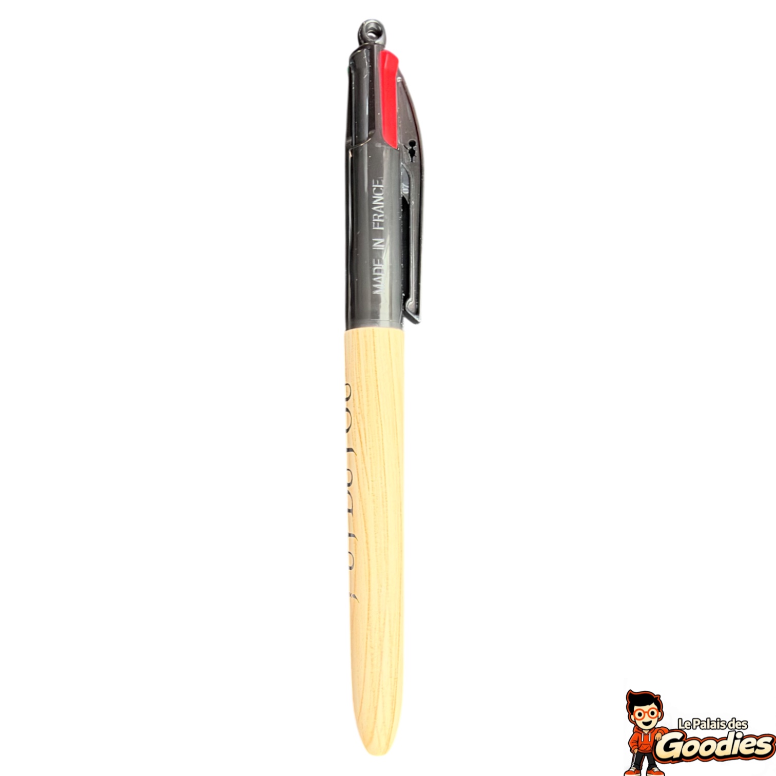 BIC - Puy du Fou : Stylo 4 couleurs effet bois clair