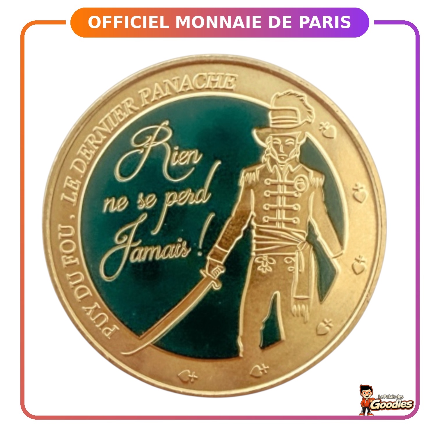 Monnaie de Paris - Puy du Fou : Médaille Le Dernier Panache 2026
