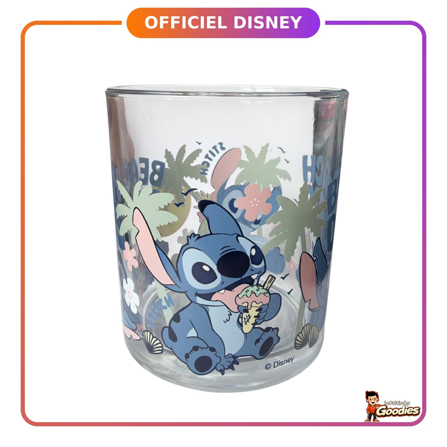 Disney - Lilo et Stitch : Verre Stitch Beach Days