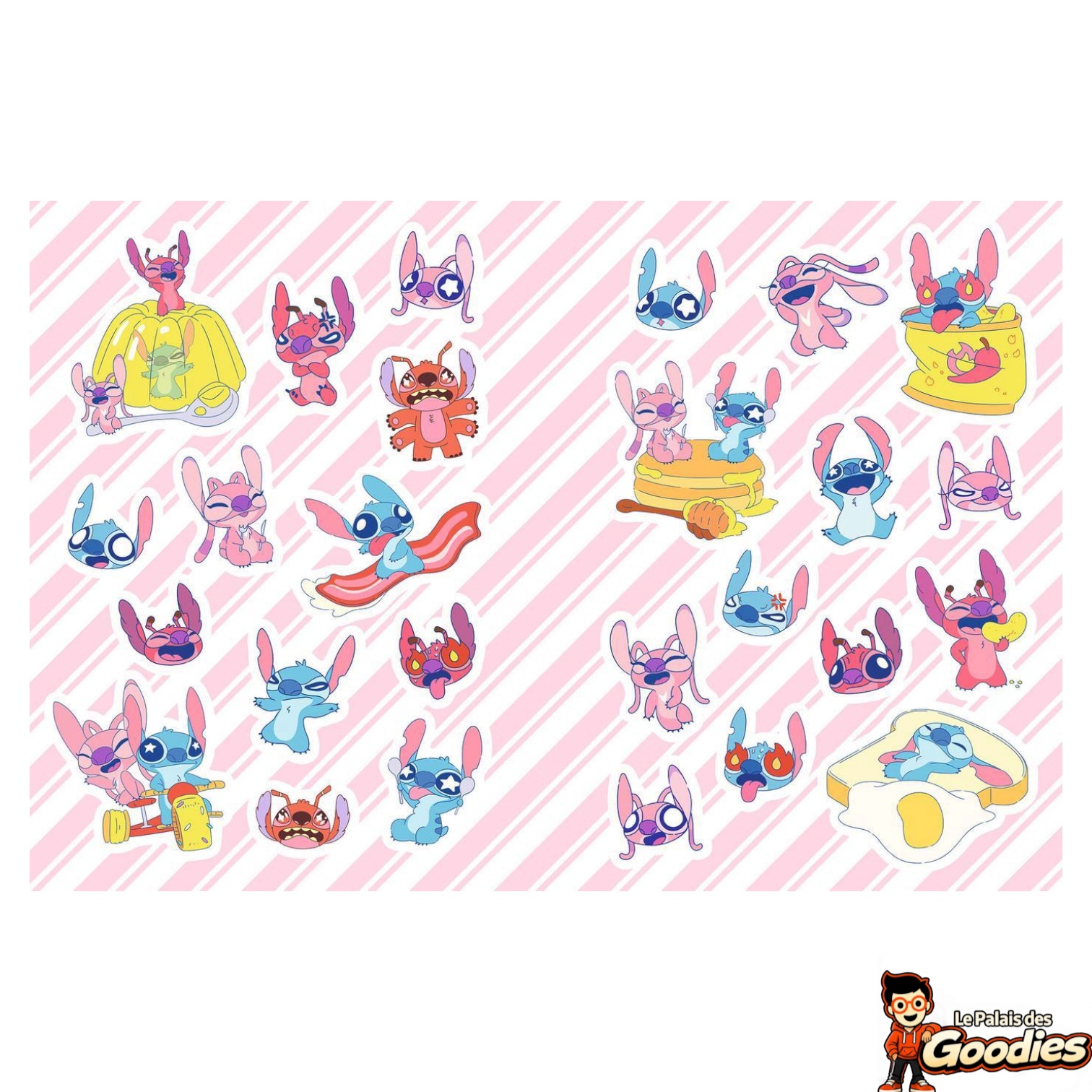 Hachette Heroes - Disney : Stitch Stickers, livre de 700 stickers