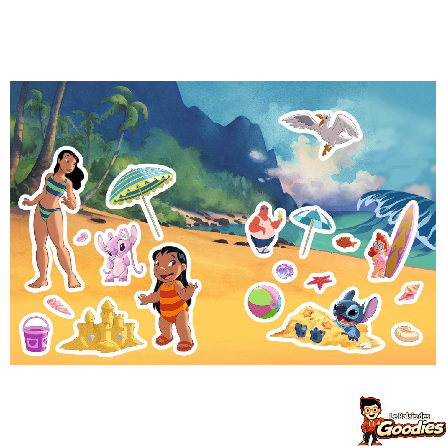 Hachette Heroes - Disney : Stitch Stickers, livre de 700 stickers