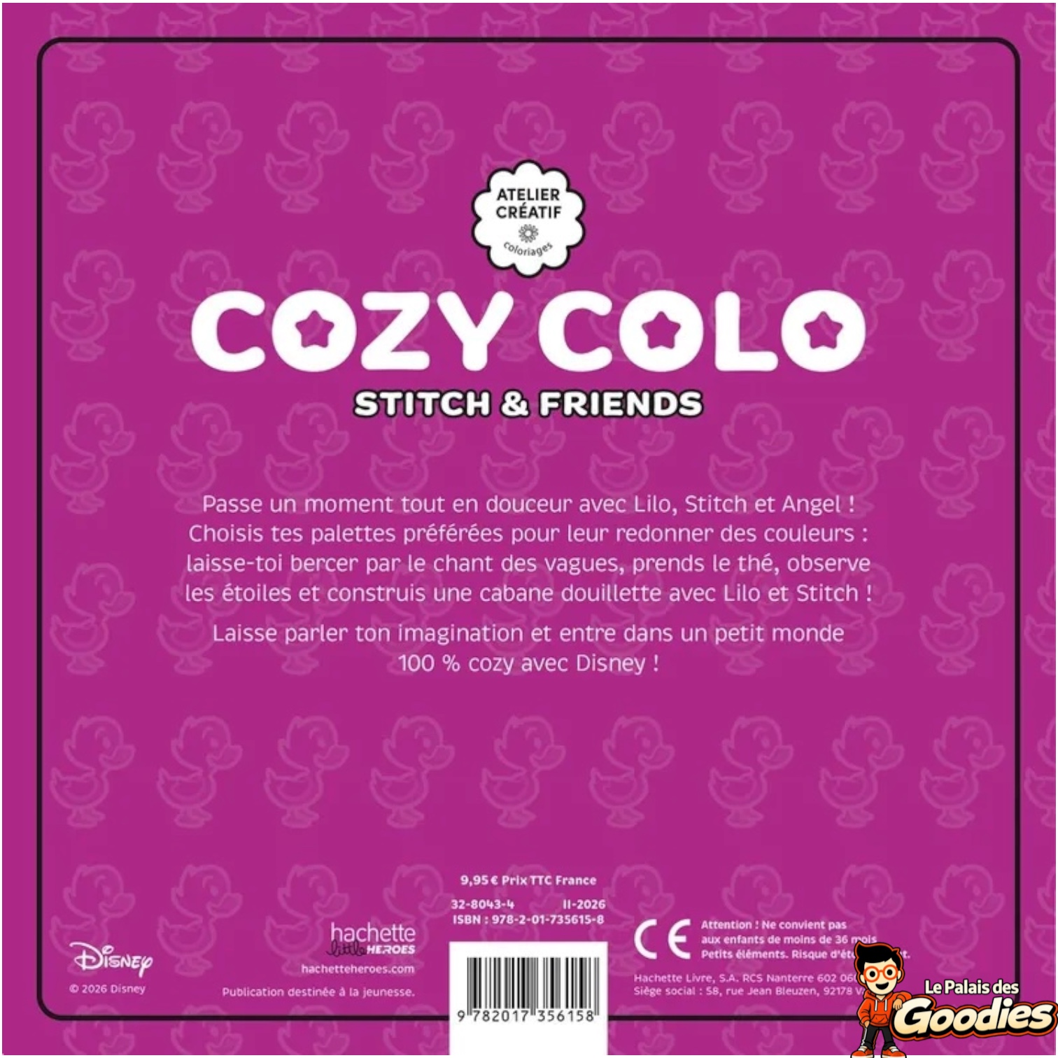 Hachette Heroes - Disney : Cozy Colo Stitch