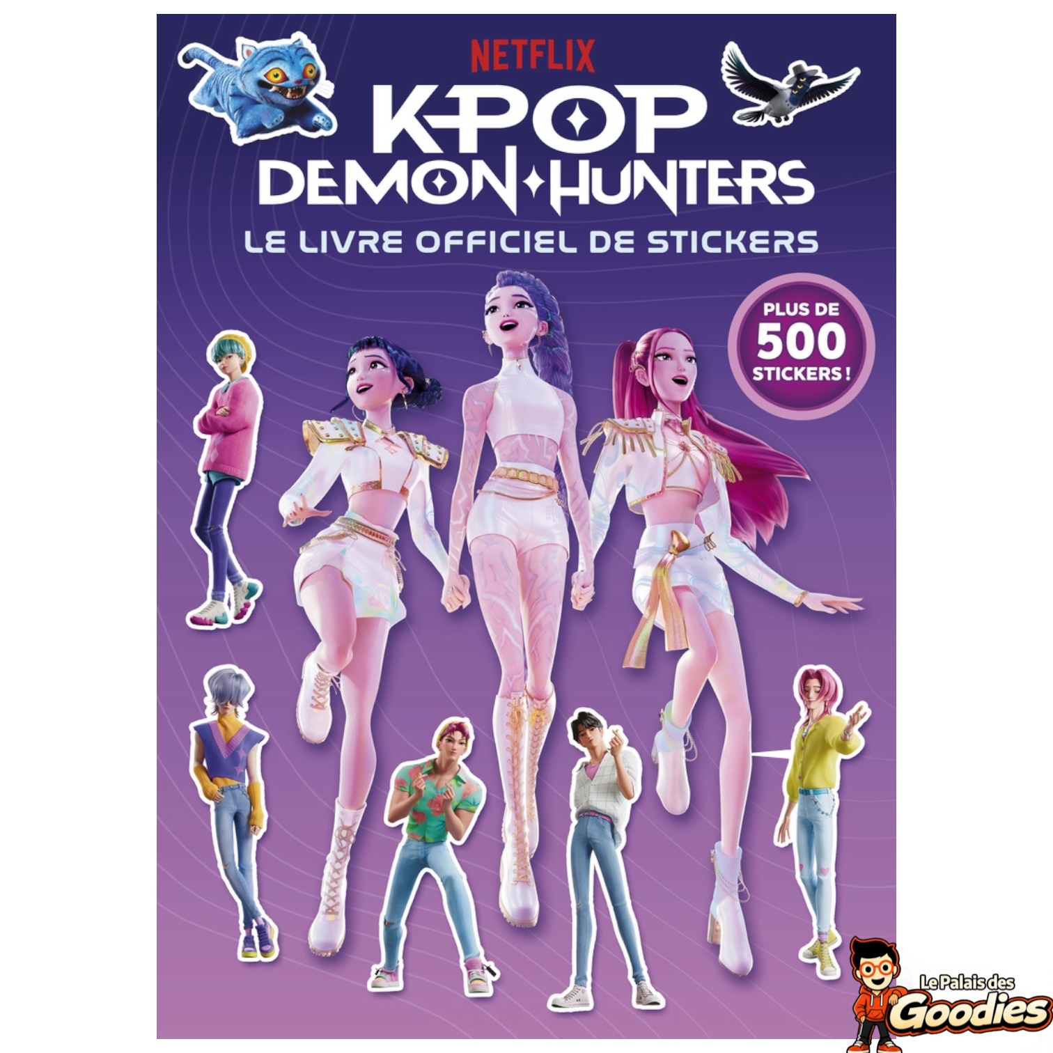 Netflix - KPop Demon Hunters : Le livre officiel de stickers