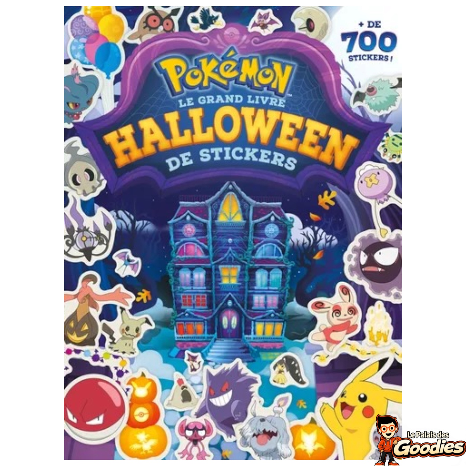 Hachette Jeunesse - Pokémon : Le grand livre de stickers Halloween