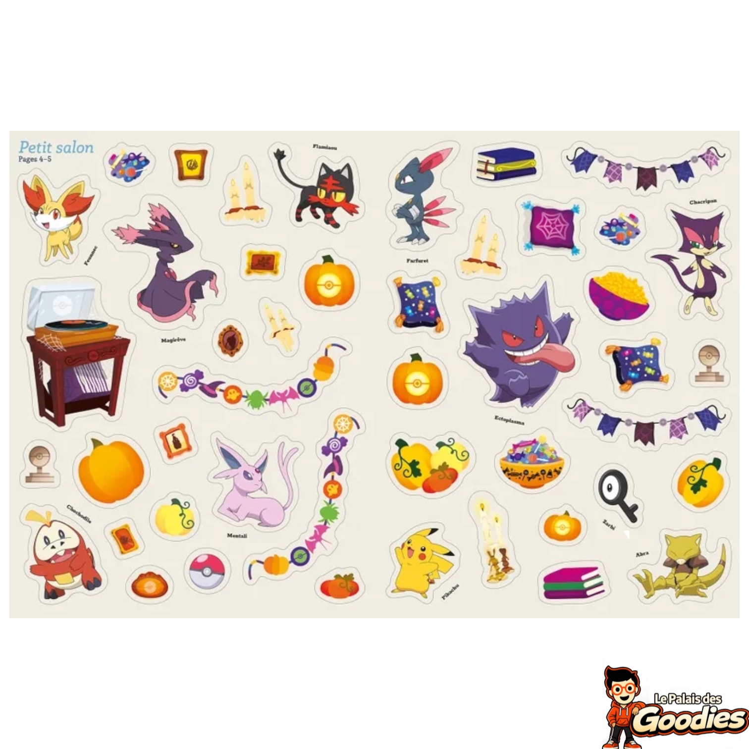 Hachette Jeunesse - Pokémon : Le grand livre de stickers Halloween