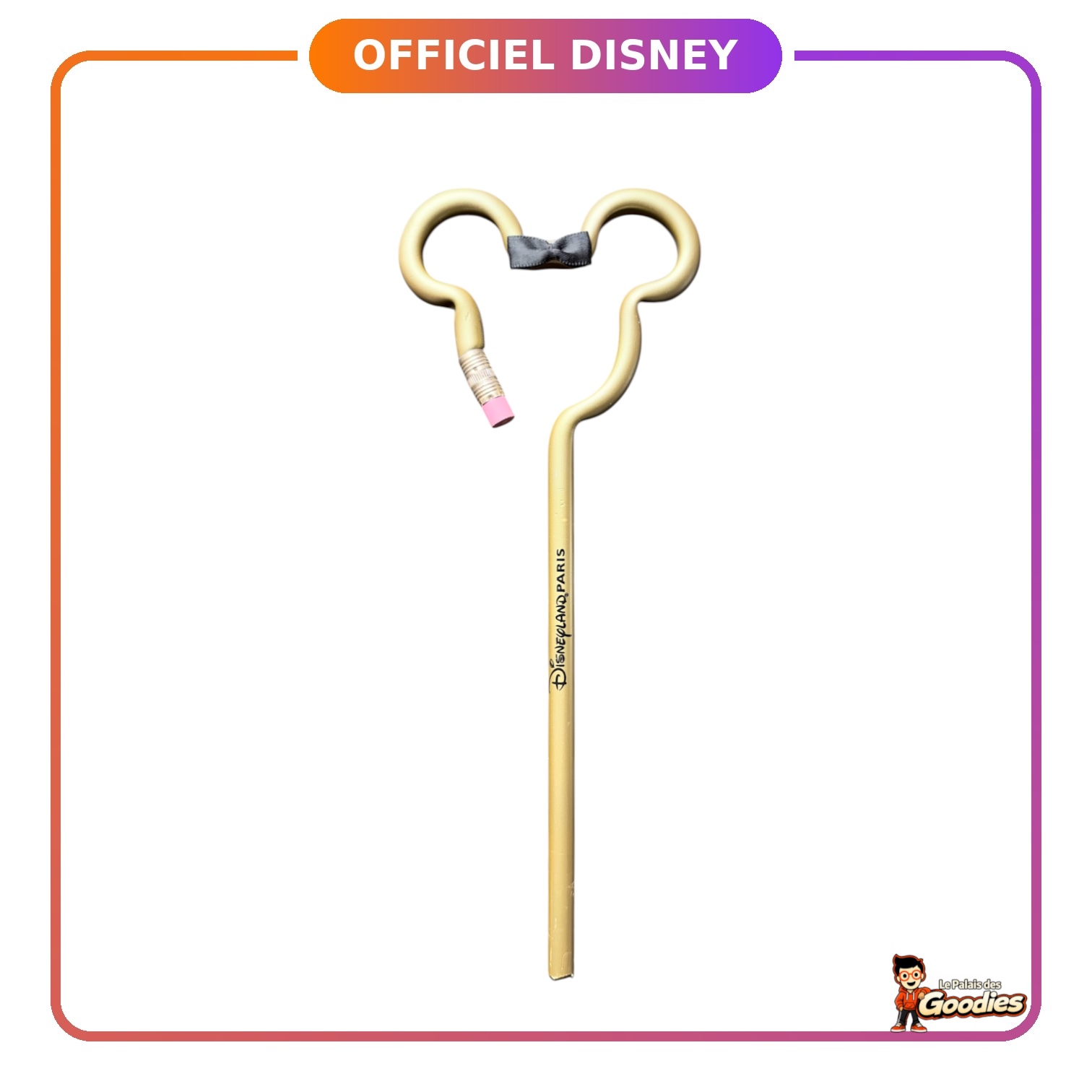 Disney - Mickey Mouse : Crayon de papier en forme de tête