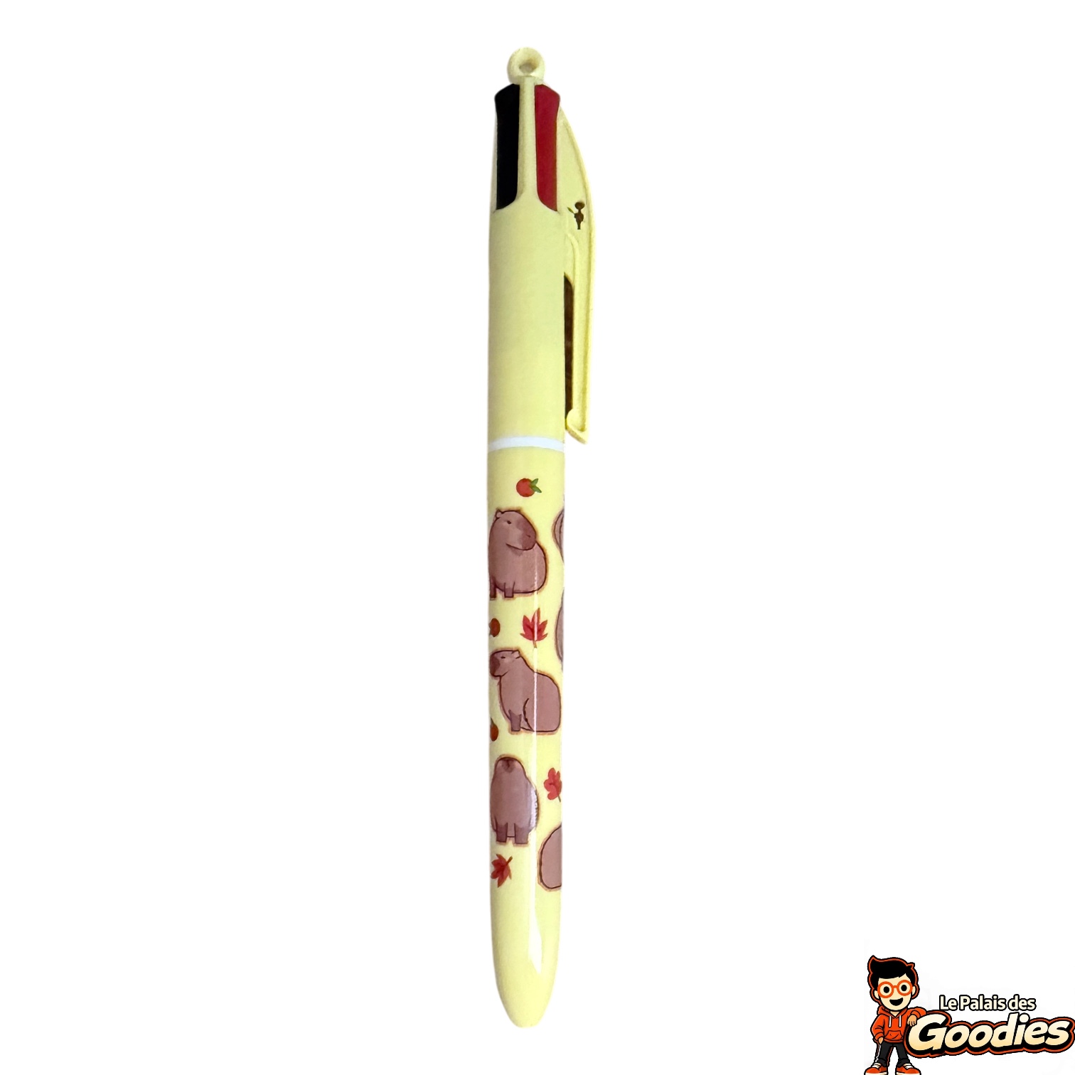 BIC - Capybara : Stylo 4 couleurs décor automne