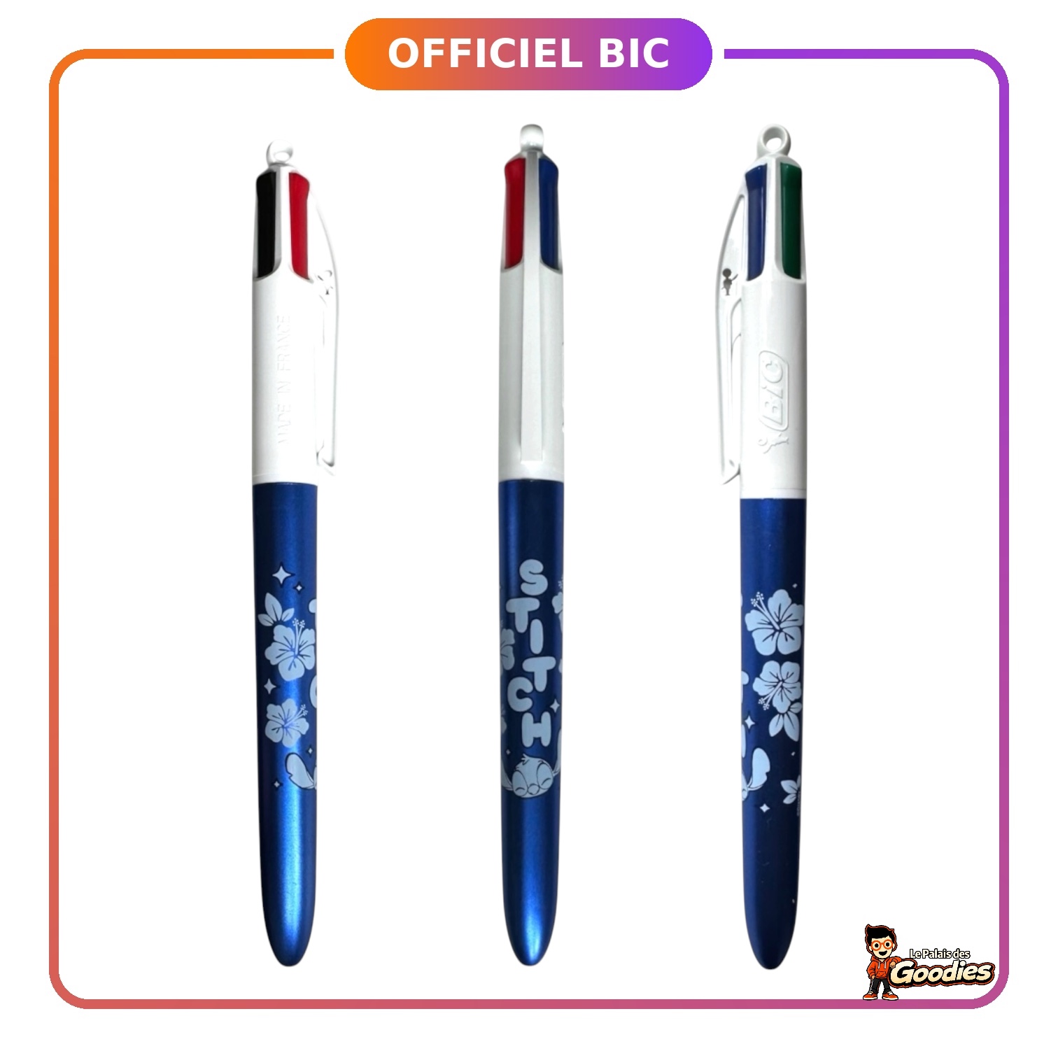 Disney - Lilo et Stitch : Bic 4 couleurs