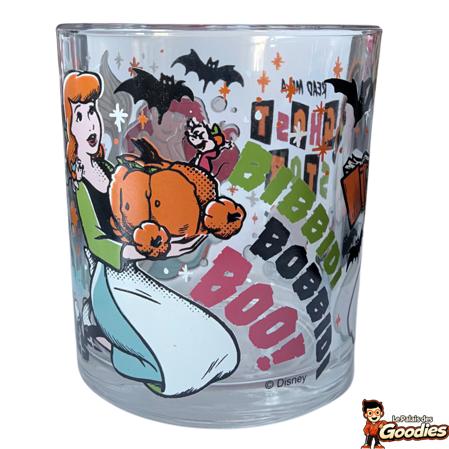 Disney - Princesses : Verre Halloween Ariel, Belle et Cendrillon