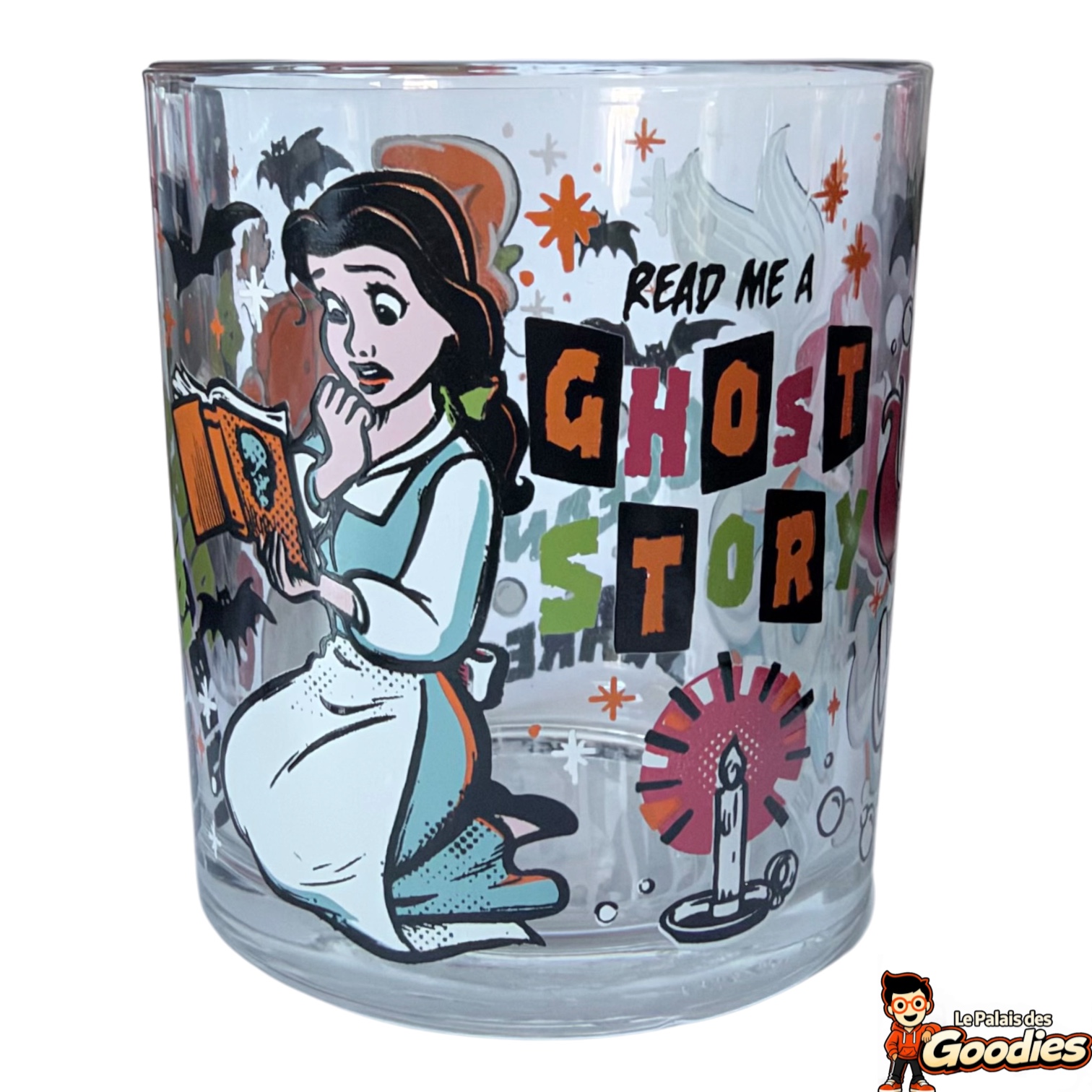 Disney - Princesses : Verre Halloween Ariel, Belle et Cendrillon