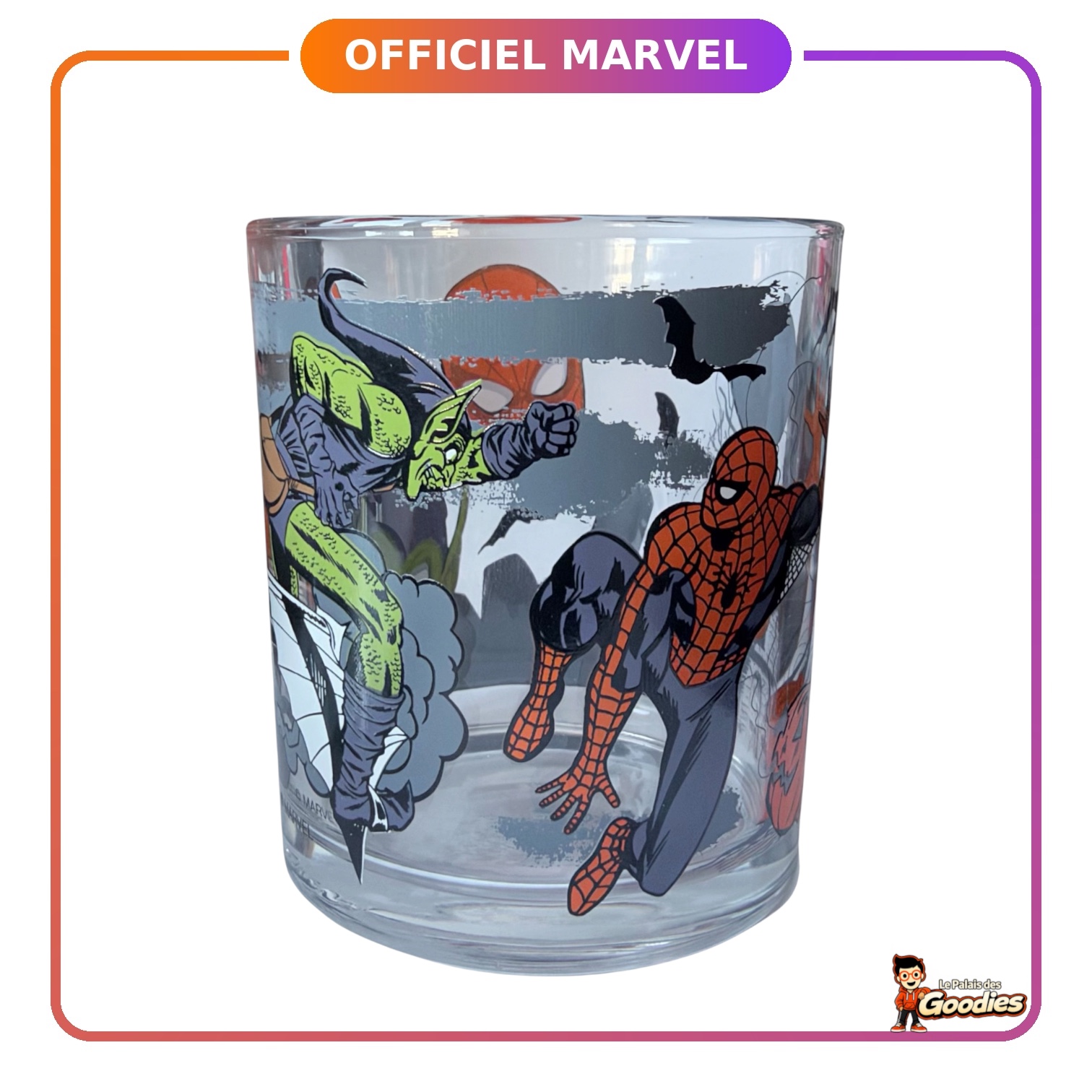 Marvel - Spider-Man : Verre Halloween Bouffon Vert