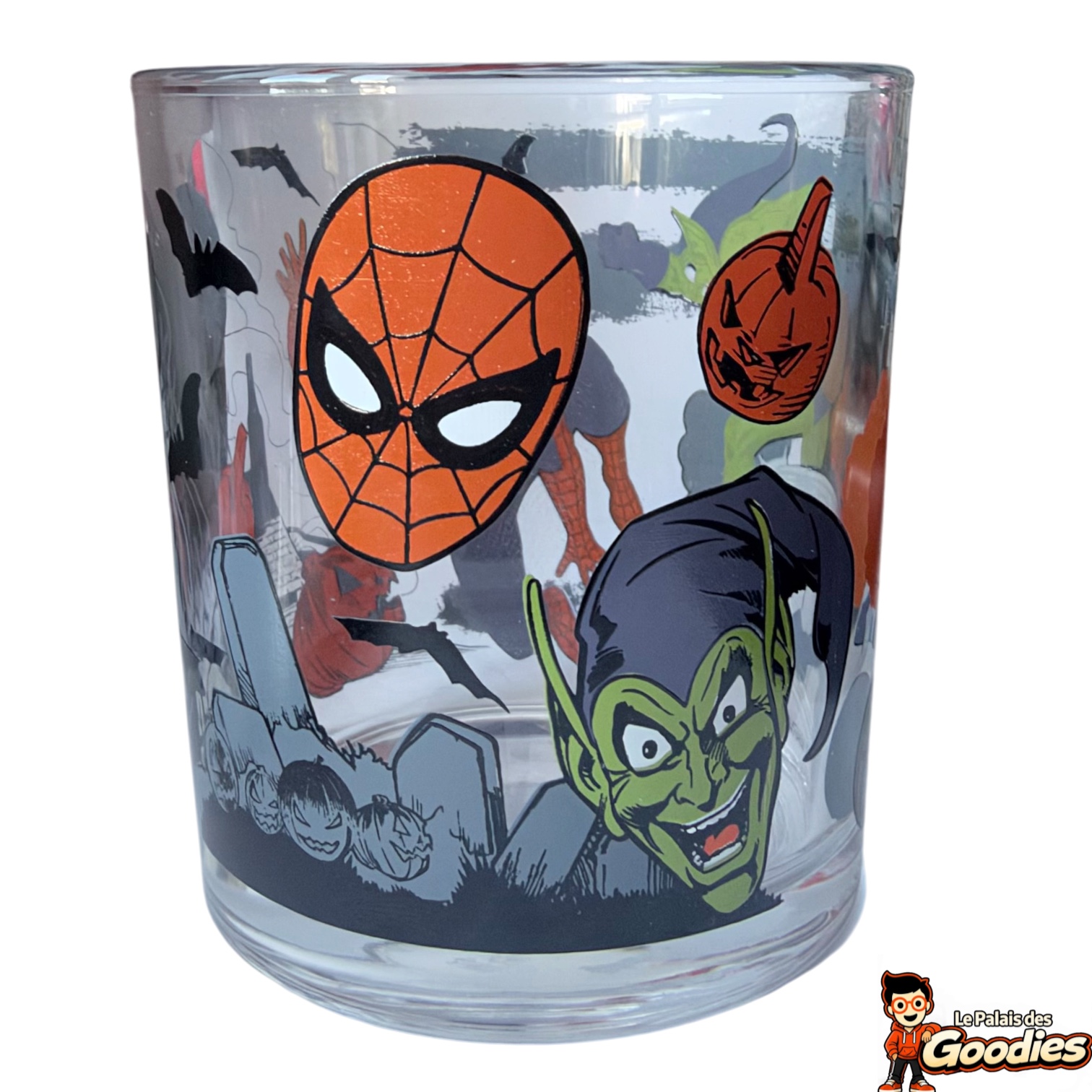 Marvel - Spider-Man : Verre Halloween Bouffon Vert