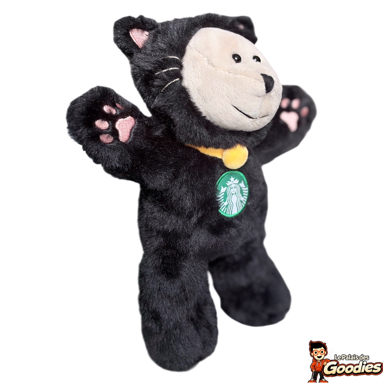 Starbucks - Bearista : Peluche ourson chat noir Halloween 2026