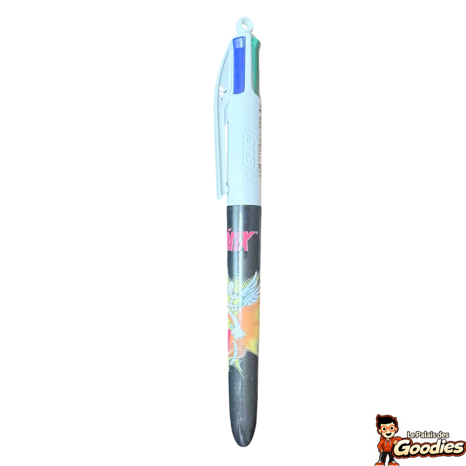 Astérix : Stylo BIC 4 couleurs corps noir