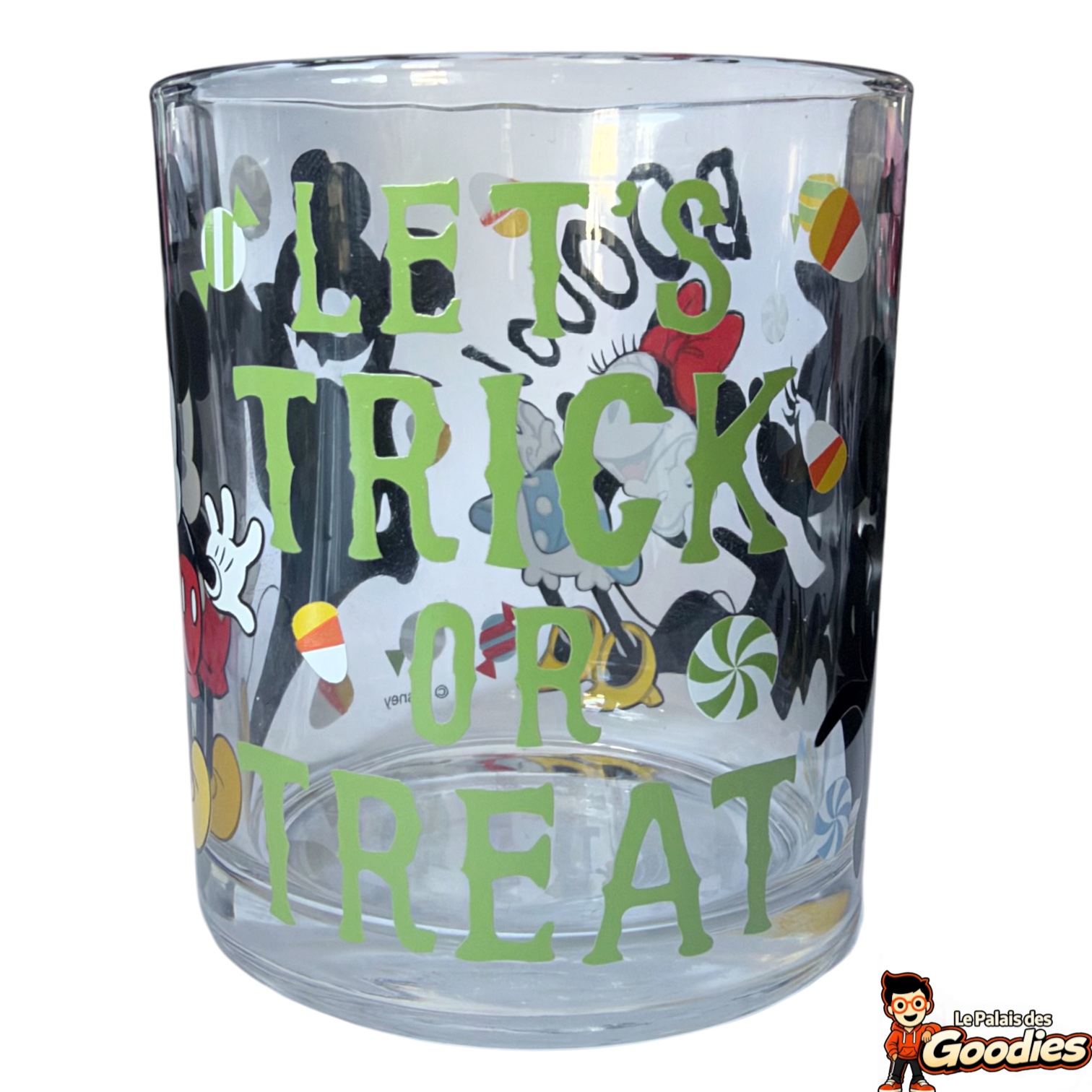 Disney - Mickey et Minnie : Verre Halloween ombres