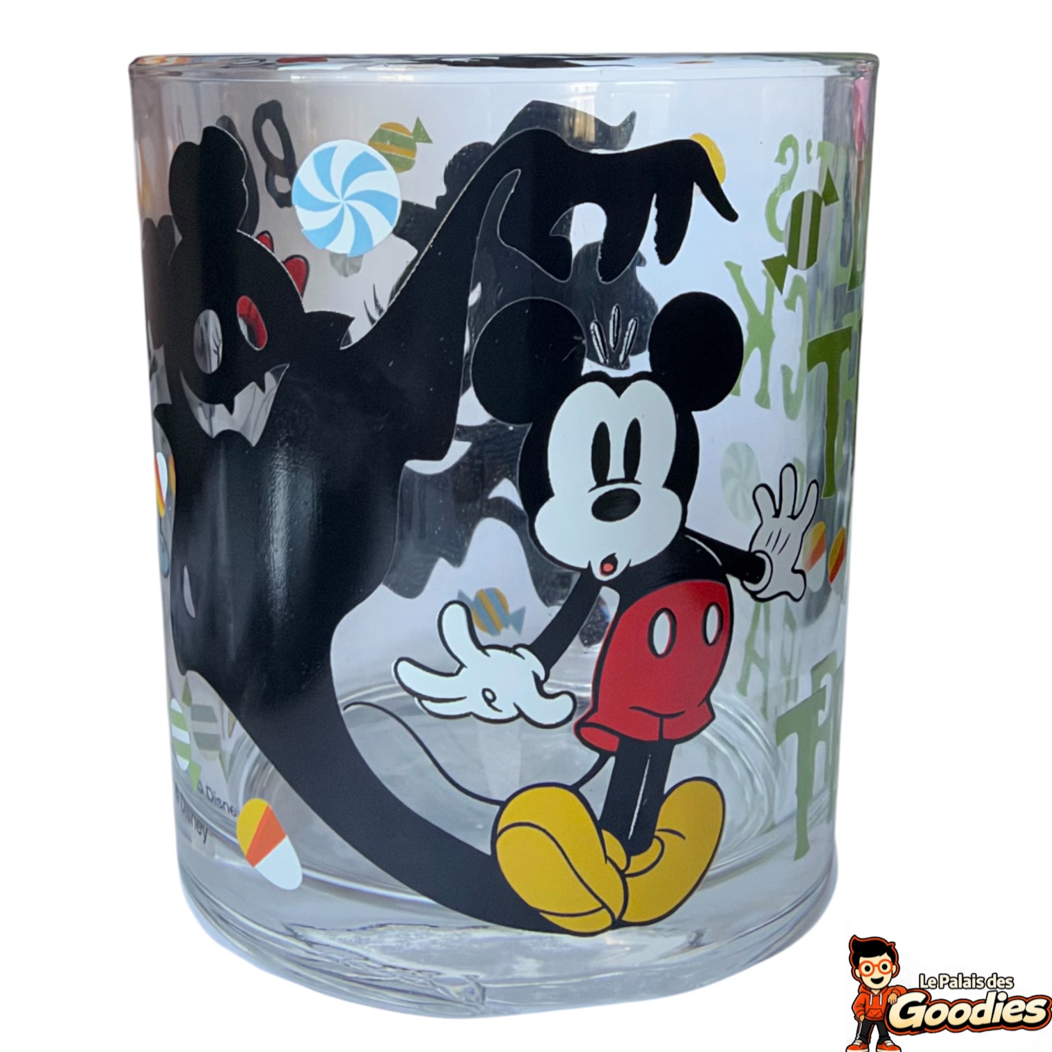 Disney - Mickey et Minnie : Verre Halloween ombres