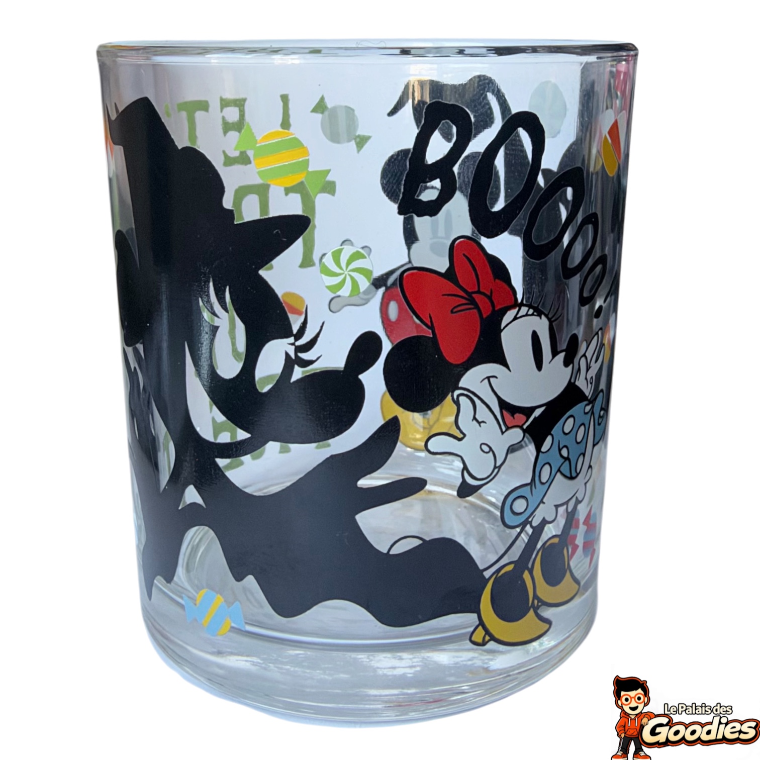 Disney - Mickey et Minnie : Verre Halloween ombres