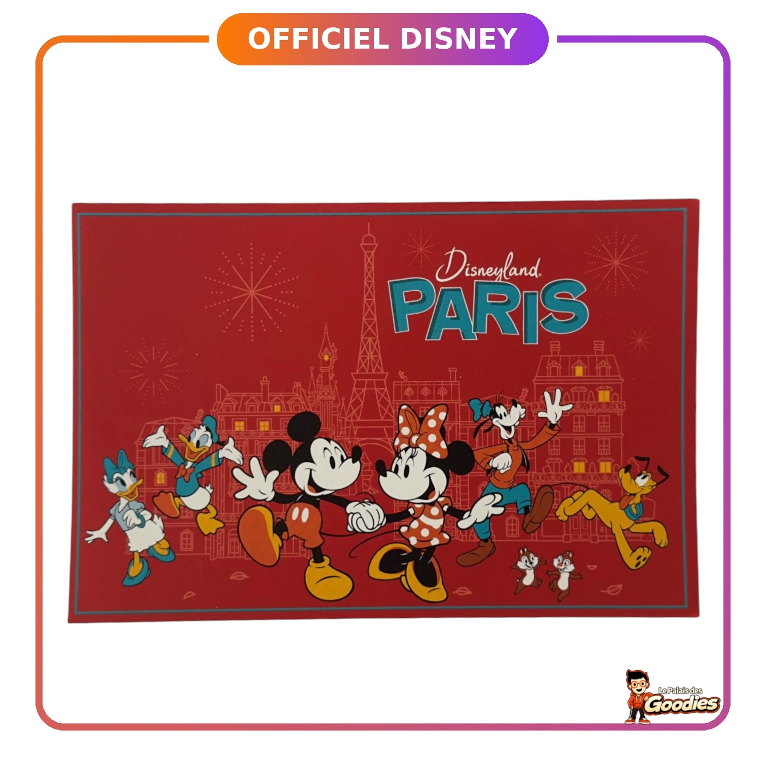 Disney - Mickey Mouse : Carte postale "Paris"