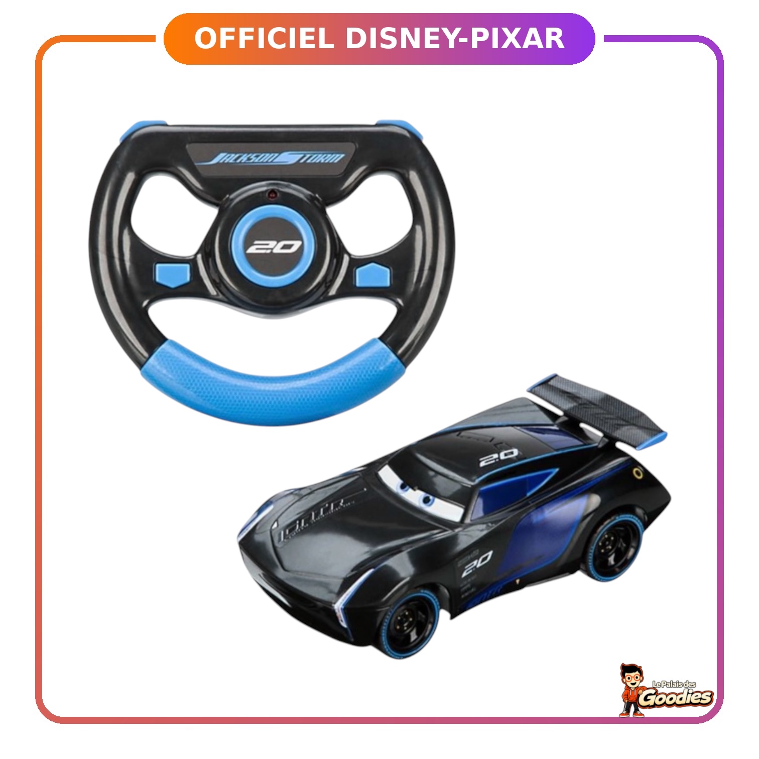 Disney/Pixar - Cars : Voiture radio-télécommandée Jackson Storm