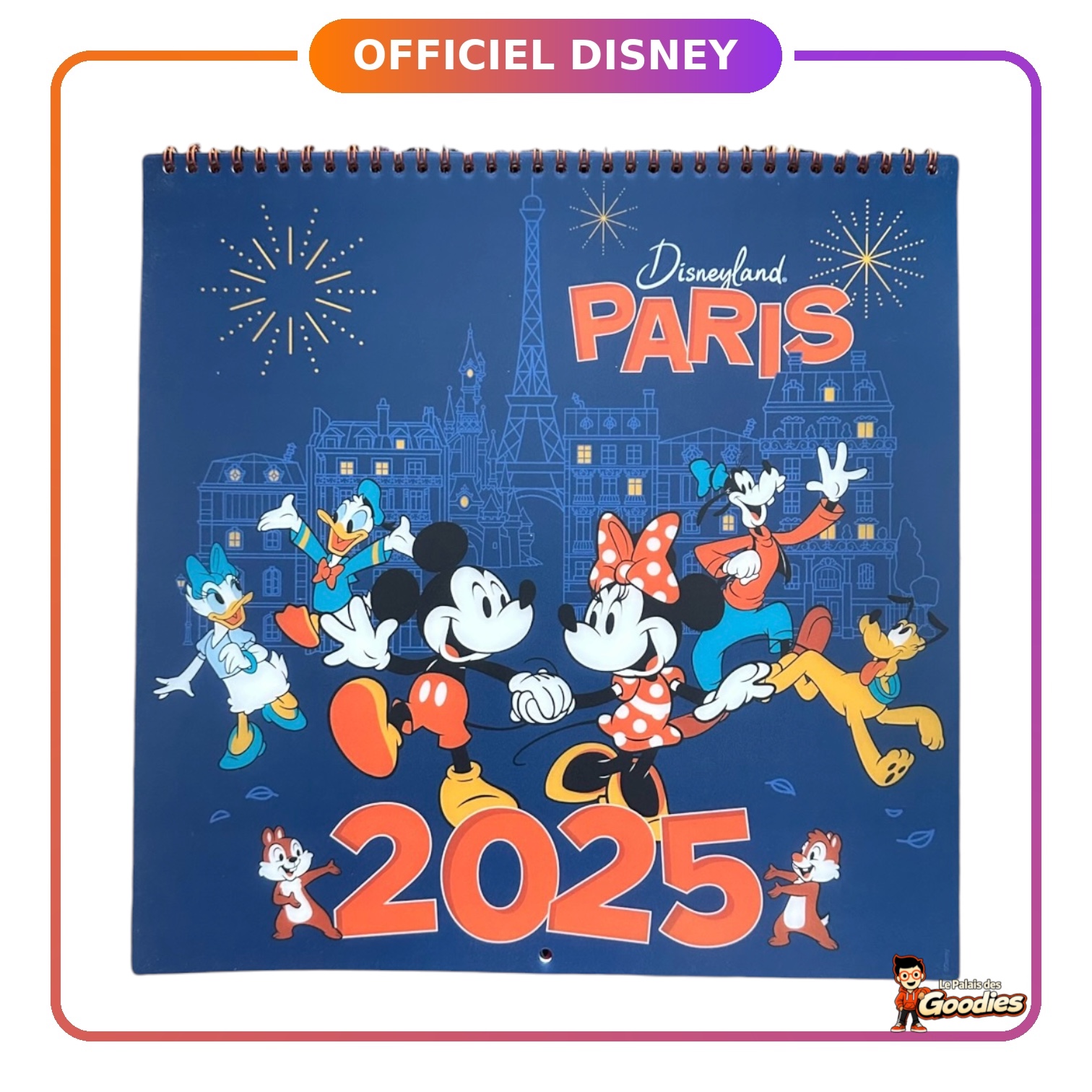 Disney - Mickey et ses amis : Calendrier mural 2025