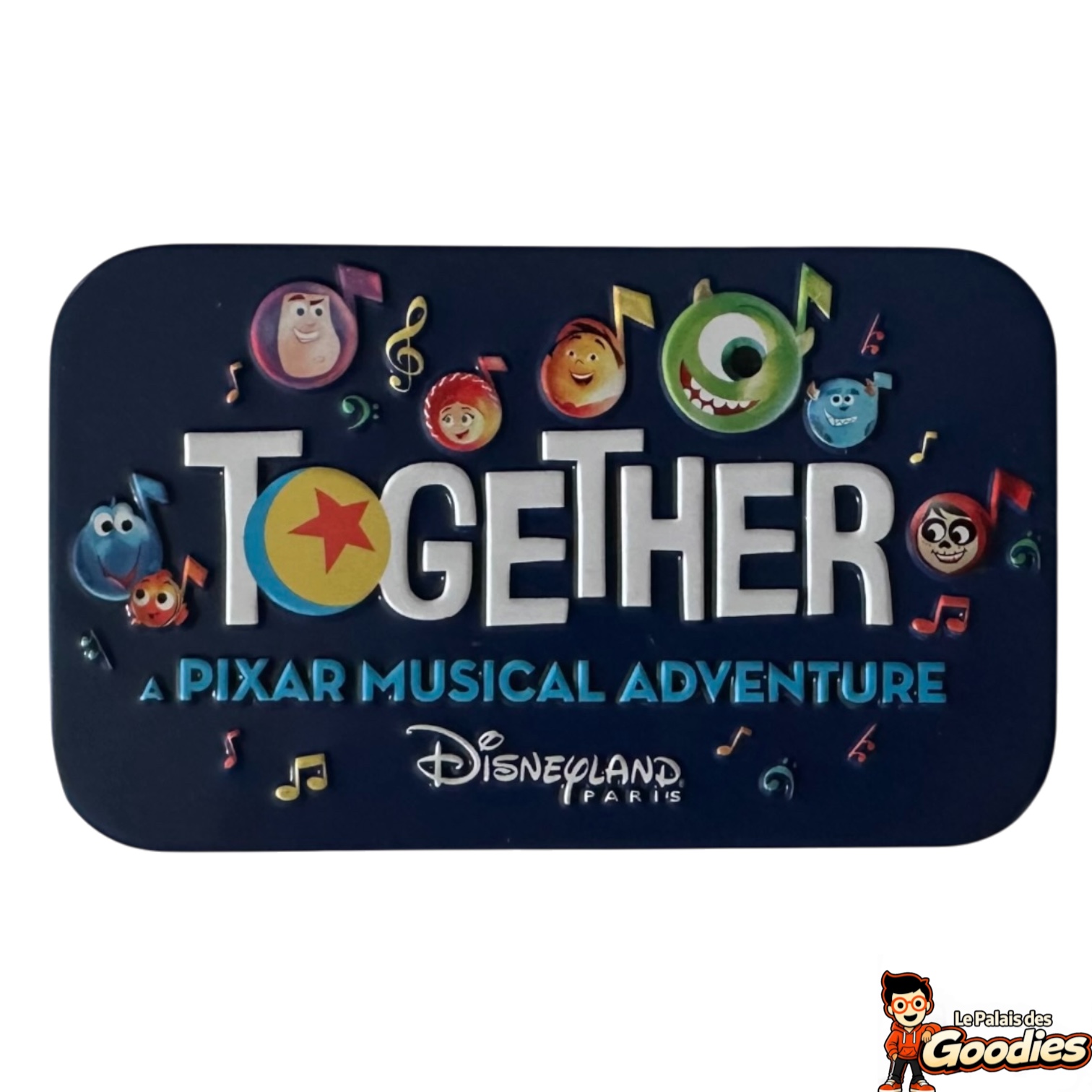 Disney/Pixar : Magnet en relief du spectacle musical Pixar