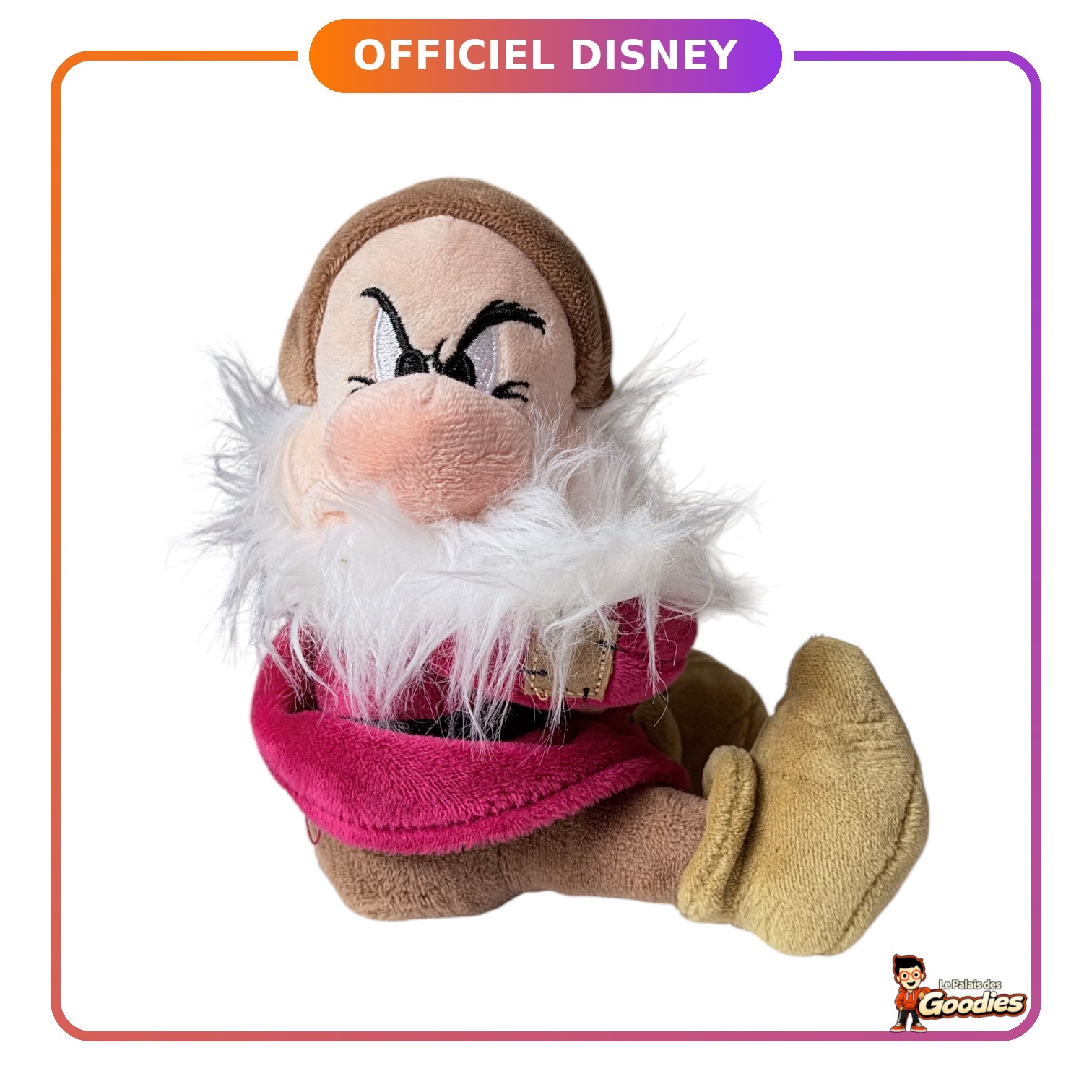 Disney - Blanche-Neige : Peluche aimantée Grincheux