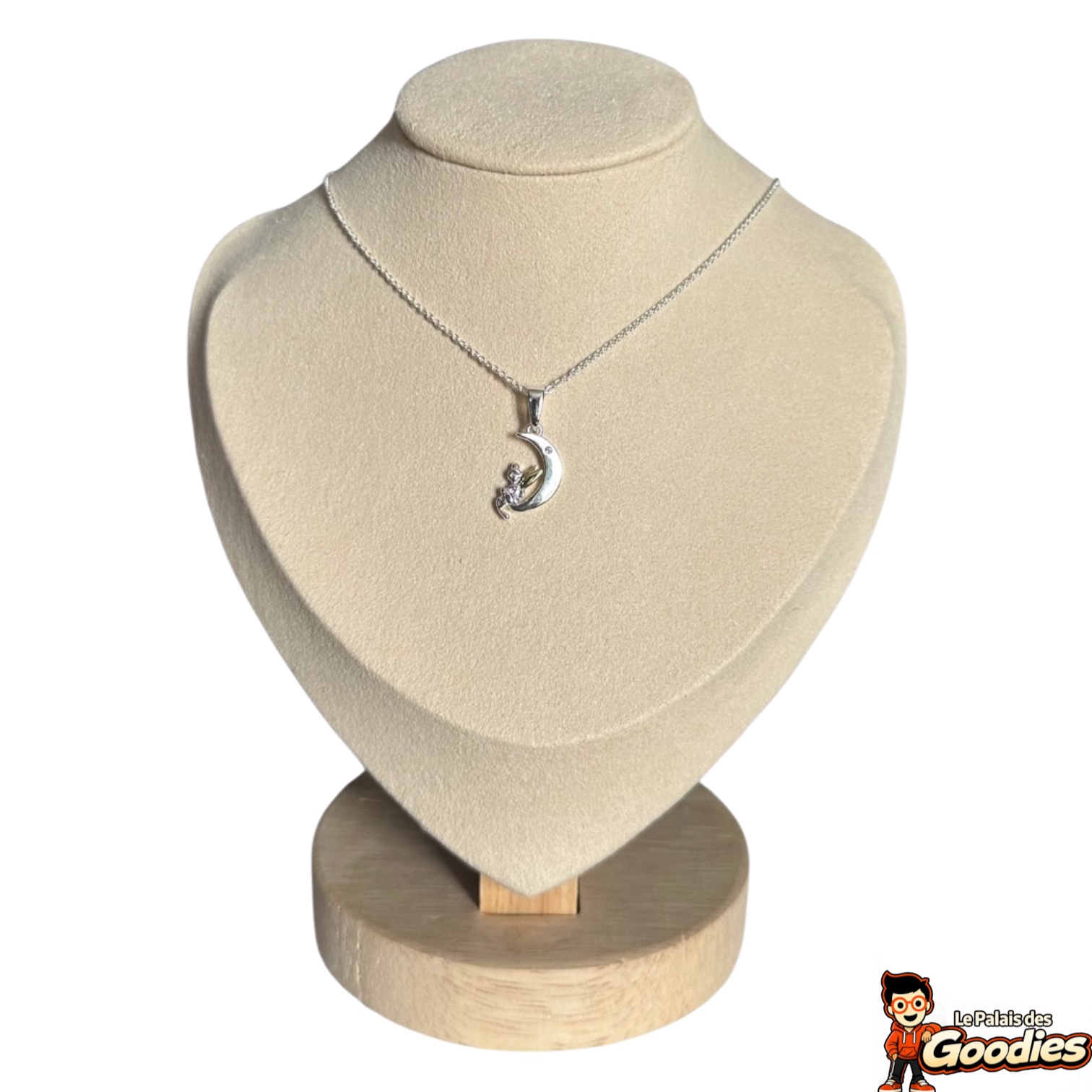 Disney - Peter Pan : Collier Clochette (lune)