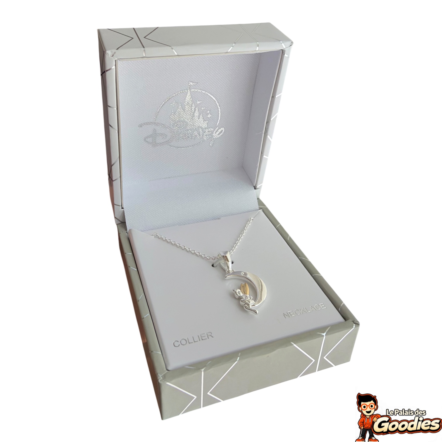 Disney - Peter Pan : Collier Clochette (lune)