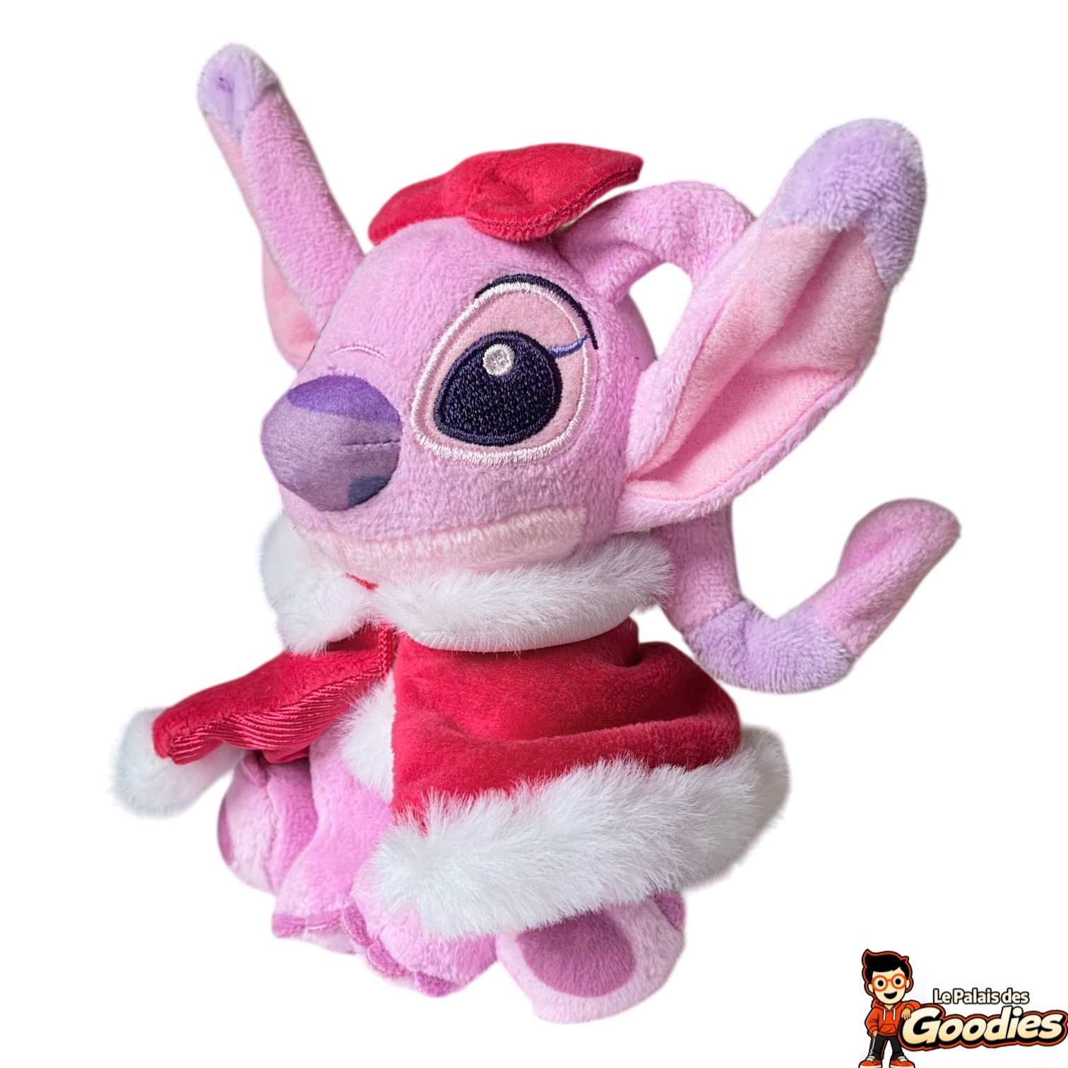 Disney - Lilo et Stitch : Peluche dépaule aimantée Angel Noël
