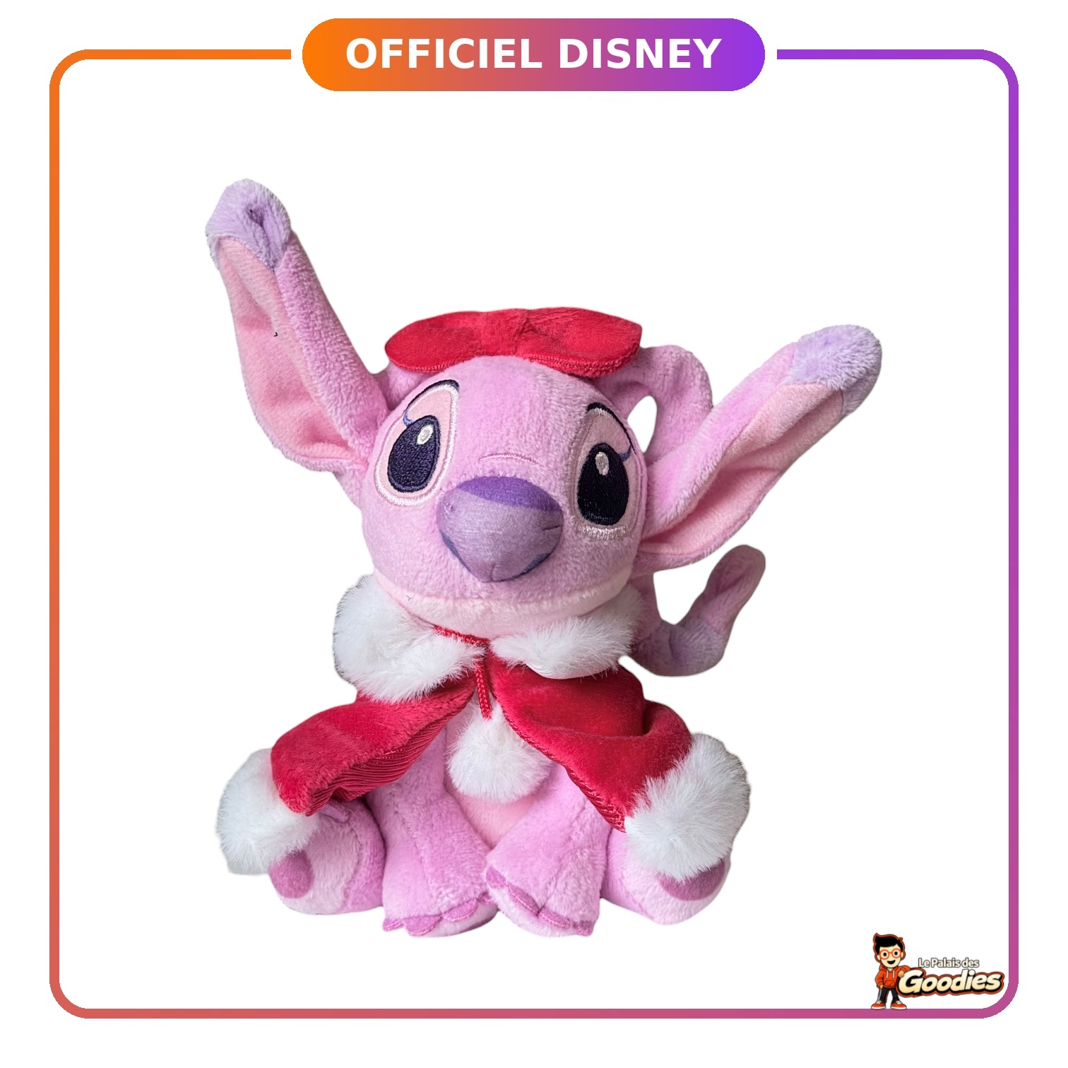 Disney - Lilo et Stitch : Peluche dépaule aimantée Angel Noël