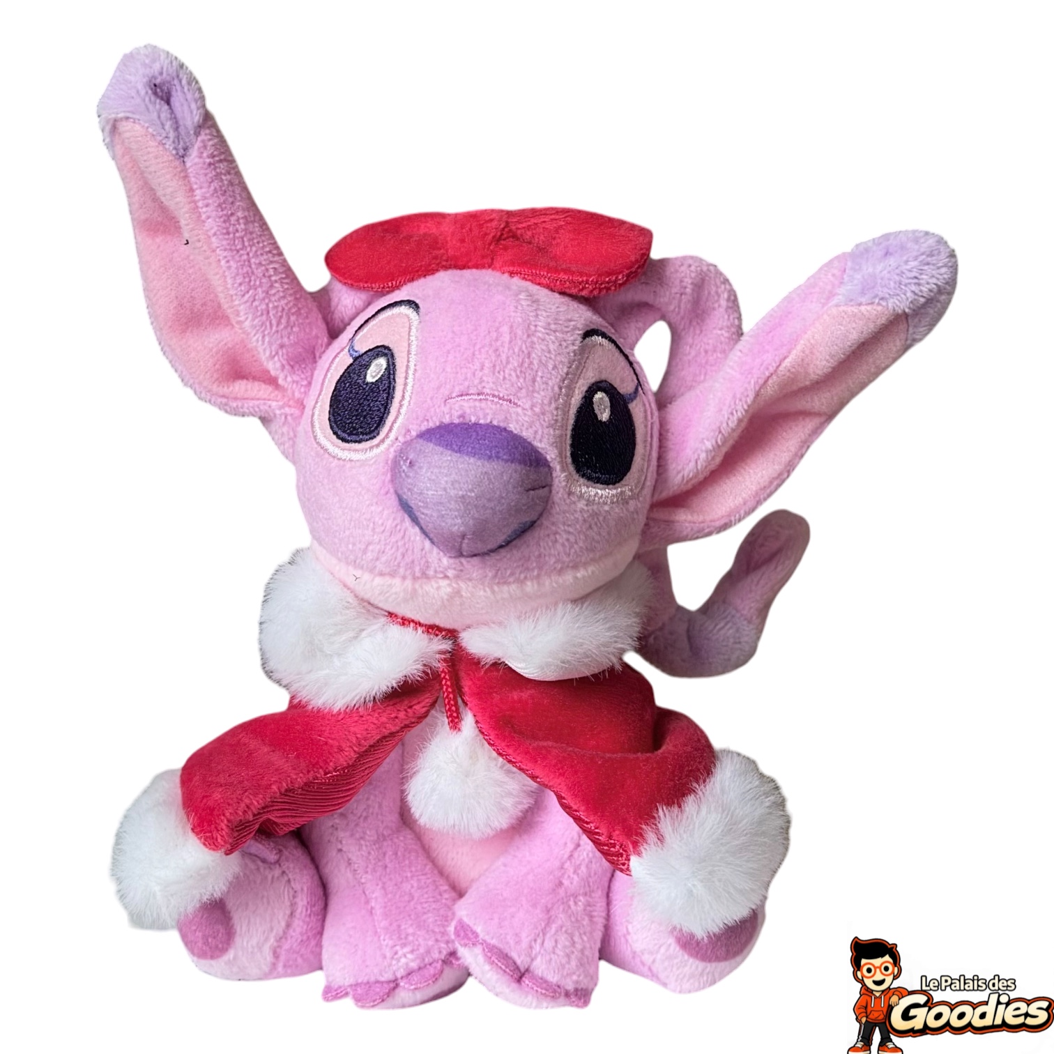 Disney - Lilo et Stitch : Peluche dépaule aimantée Angel Noël