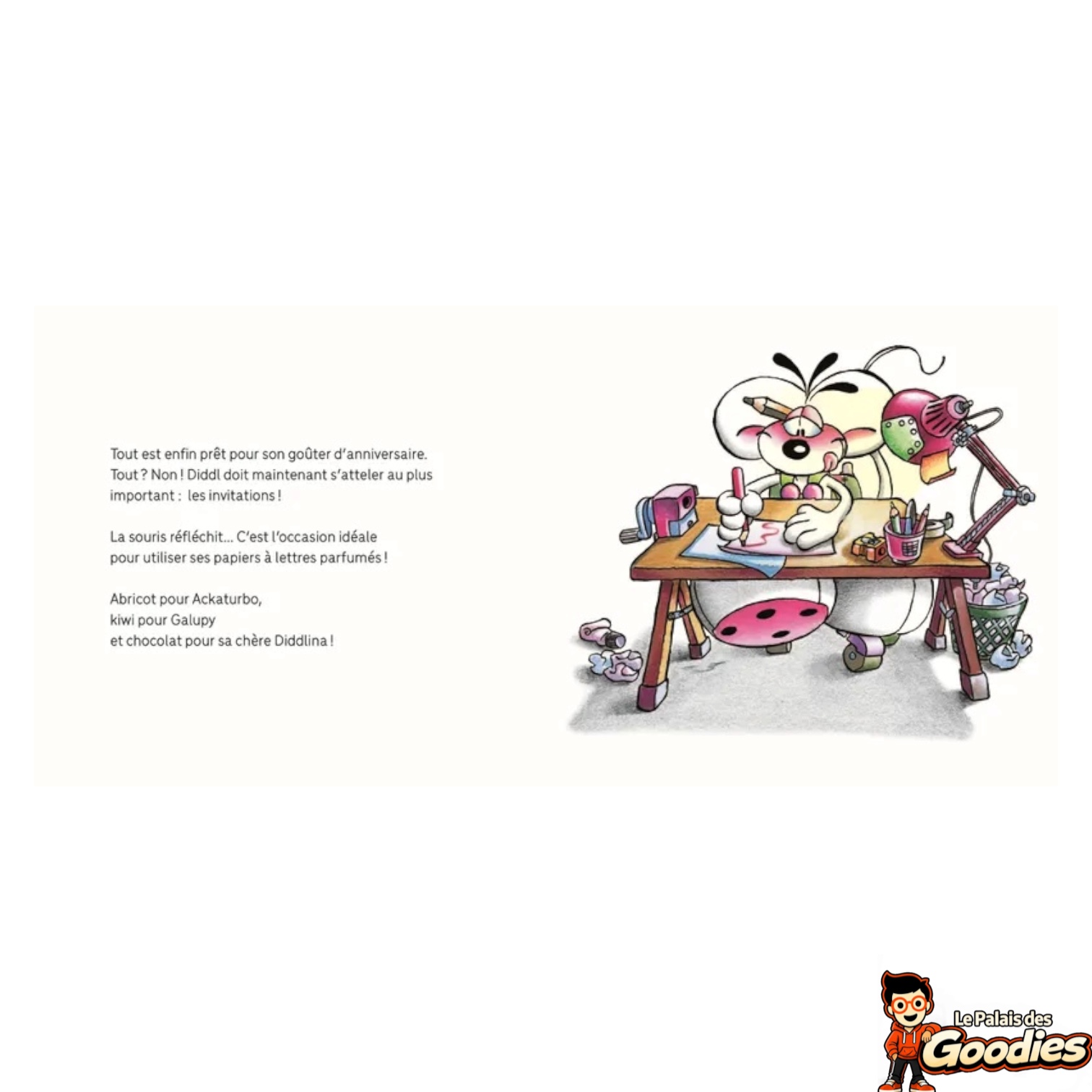 Larousse - Diddl : Livre Joyeux anniversaire