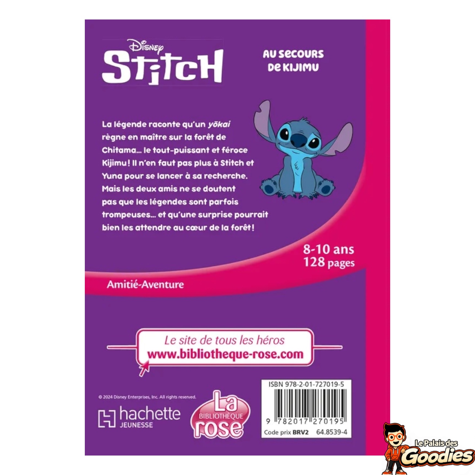 Hachette Jeunesse - Stitch : Tome 3, Au secours de Kijimu