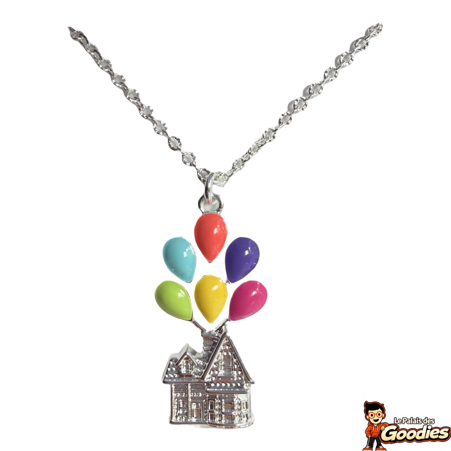 Disney Pixar - La Haut : Collier maison avec ballons