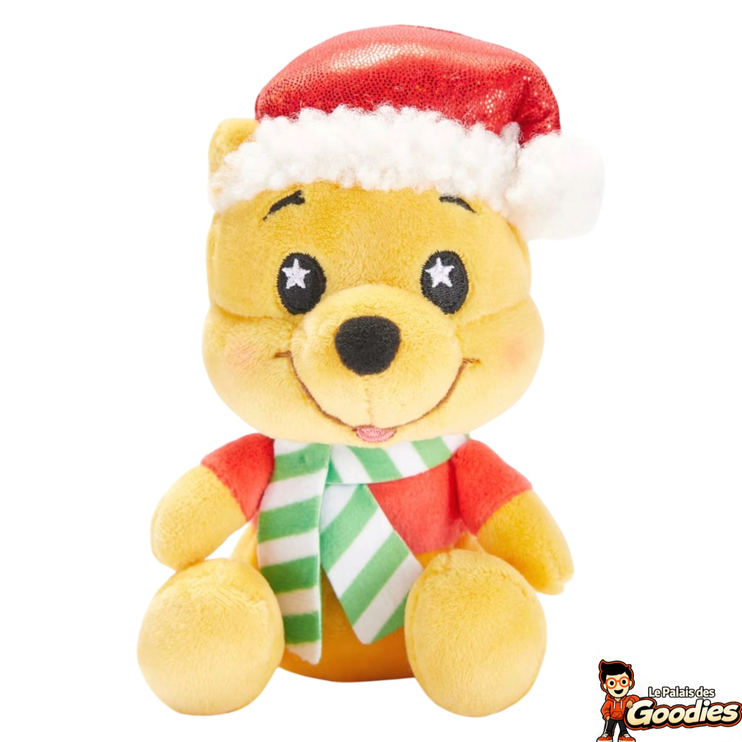 Disney - Winnie lOurson : Peluche mystère Wishables de Noël