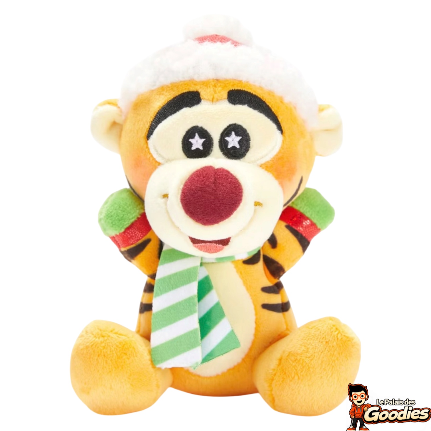 Disney - Winnie lOurson : Peluche mystère Wishables de Noël