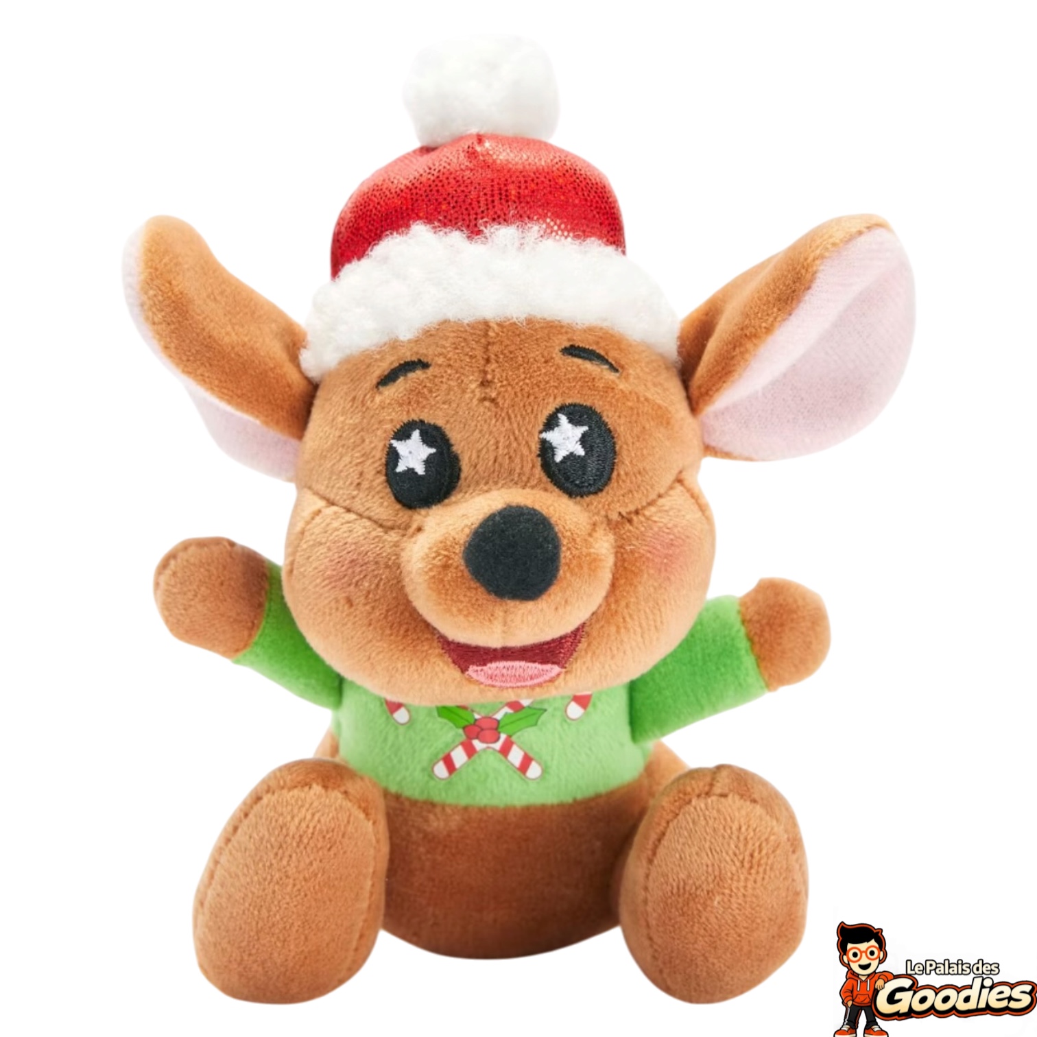 Disney - Winnie lOurson : Peluche mystère Wishables de Noël