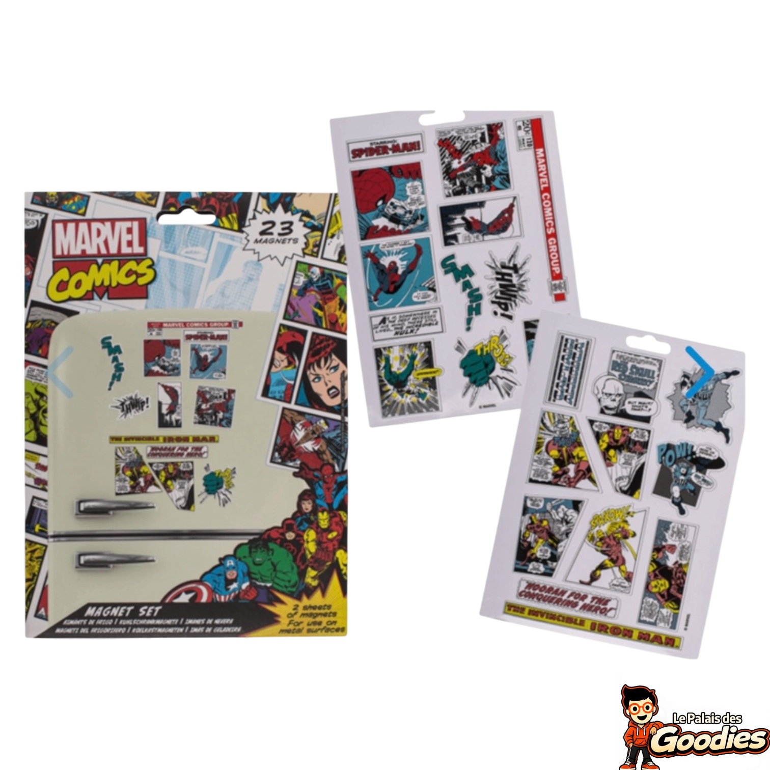 Marvel : Lot de 23 magnets
