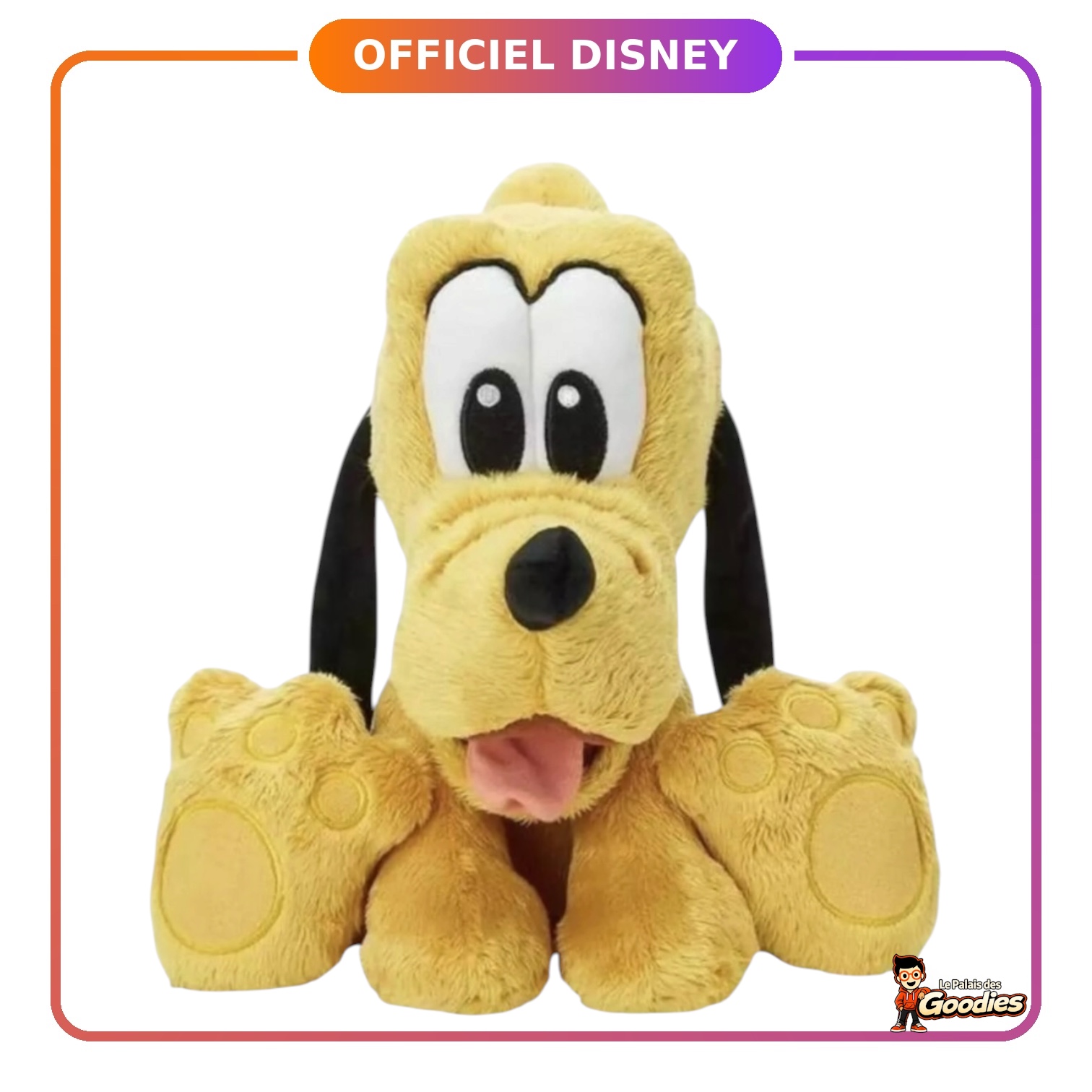 Disney - Mickey et ses amis : Peluche Pluto Big Feet