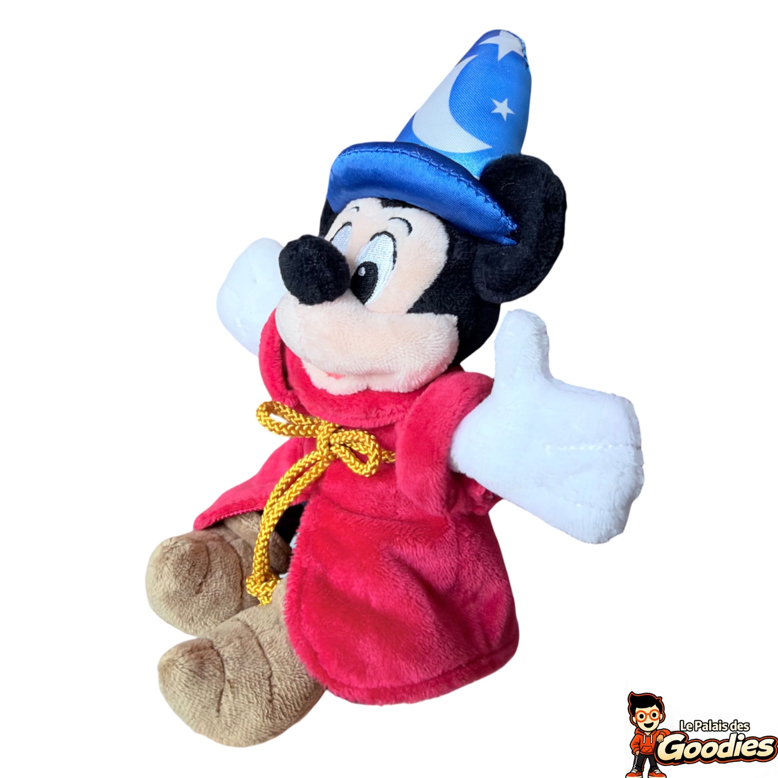 Disney - Mickey Mouse : Peluche dépaule aimantée Mickey Sorcier
