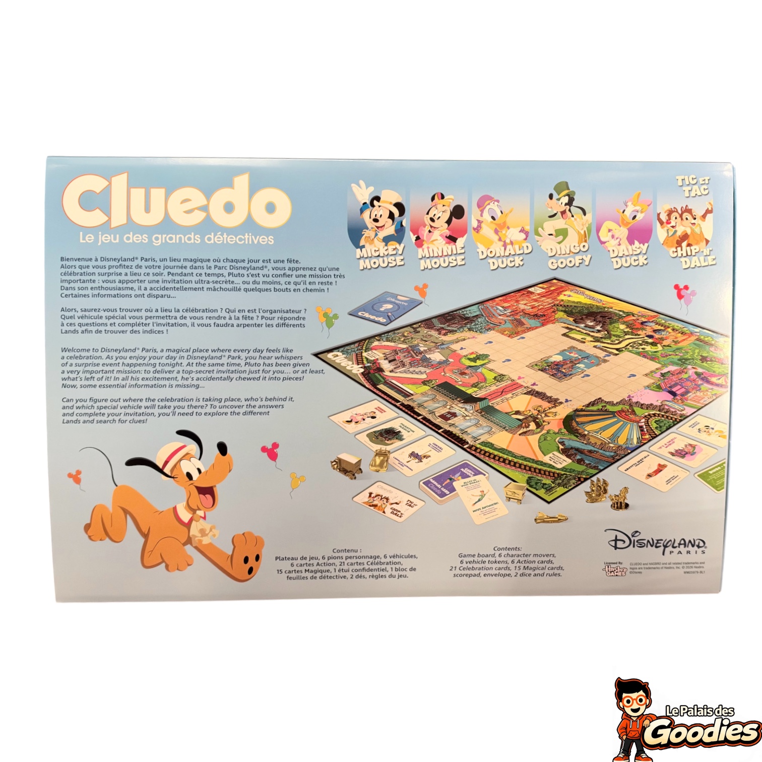 Disney - Cluedo : Le jeu des grands détectives avec Mickey et ses amis