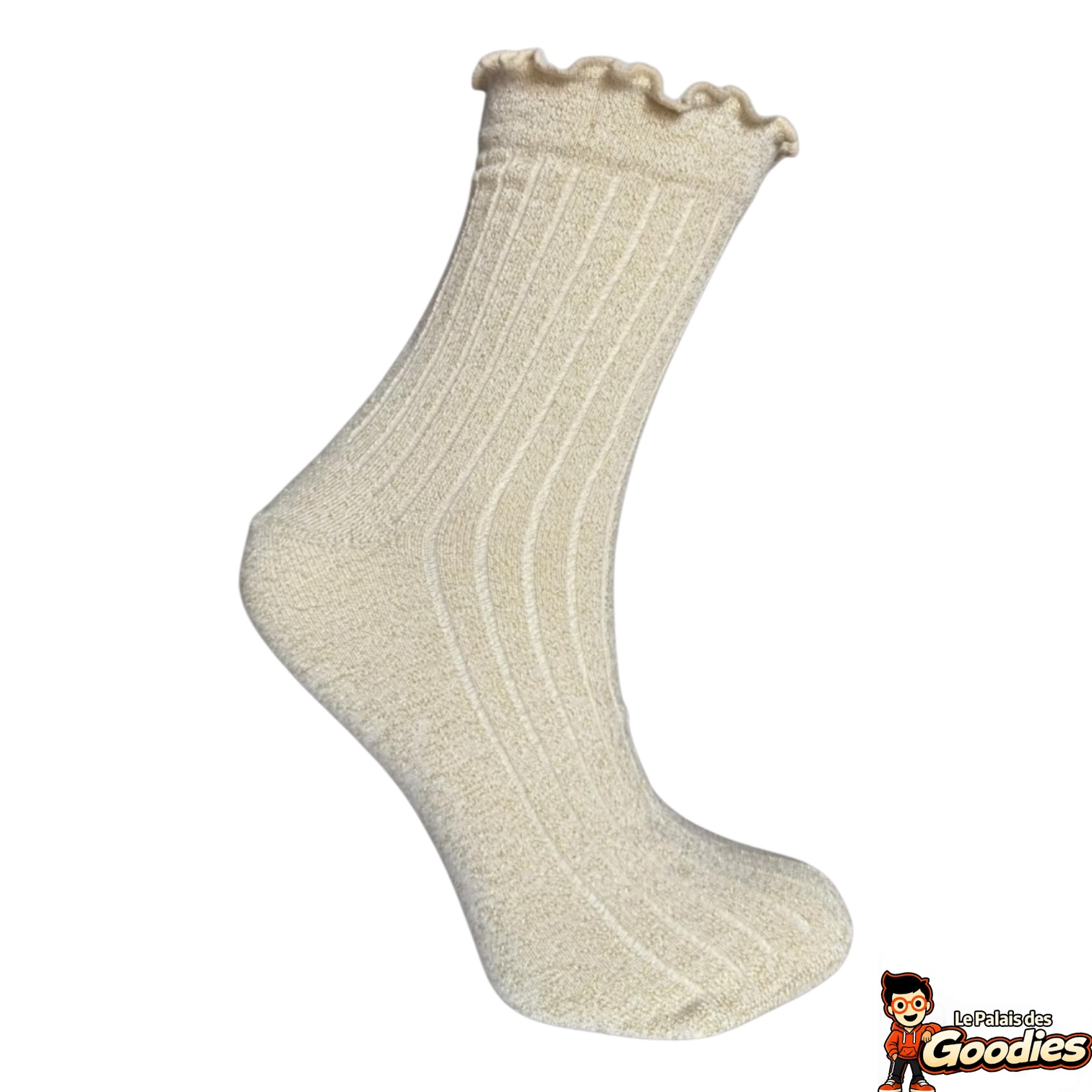 Disney - Clochette : Chaussettes Fée Clochette médaillon fleuri