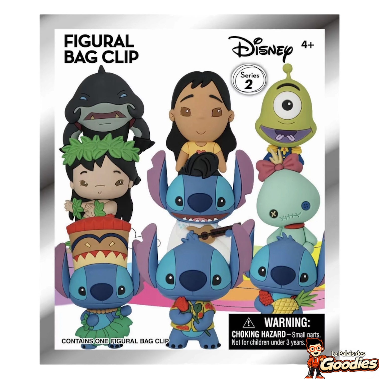 Disney - Lilo et Stitch : Porte-clé figurine surprise série 2