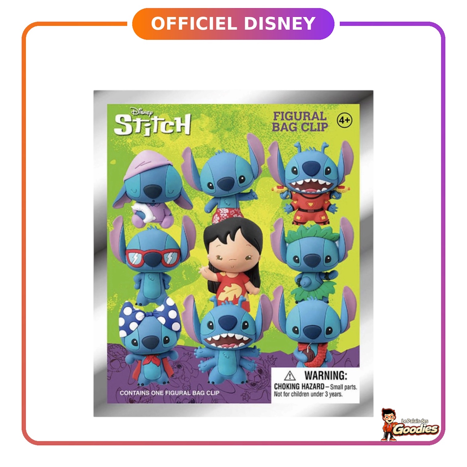 Disney - Lilo et Stitch : Porte-clé figurine surprise série 1