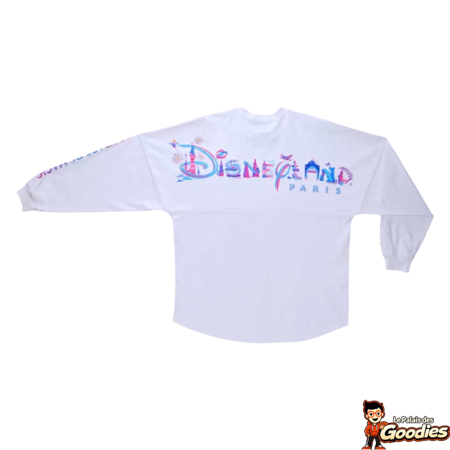 Disney - Spirit Jersey : Sweat blanc 30e anniversaire Family
