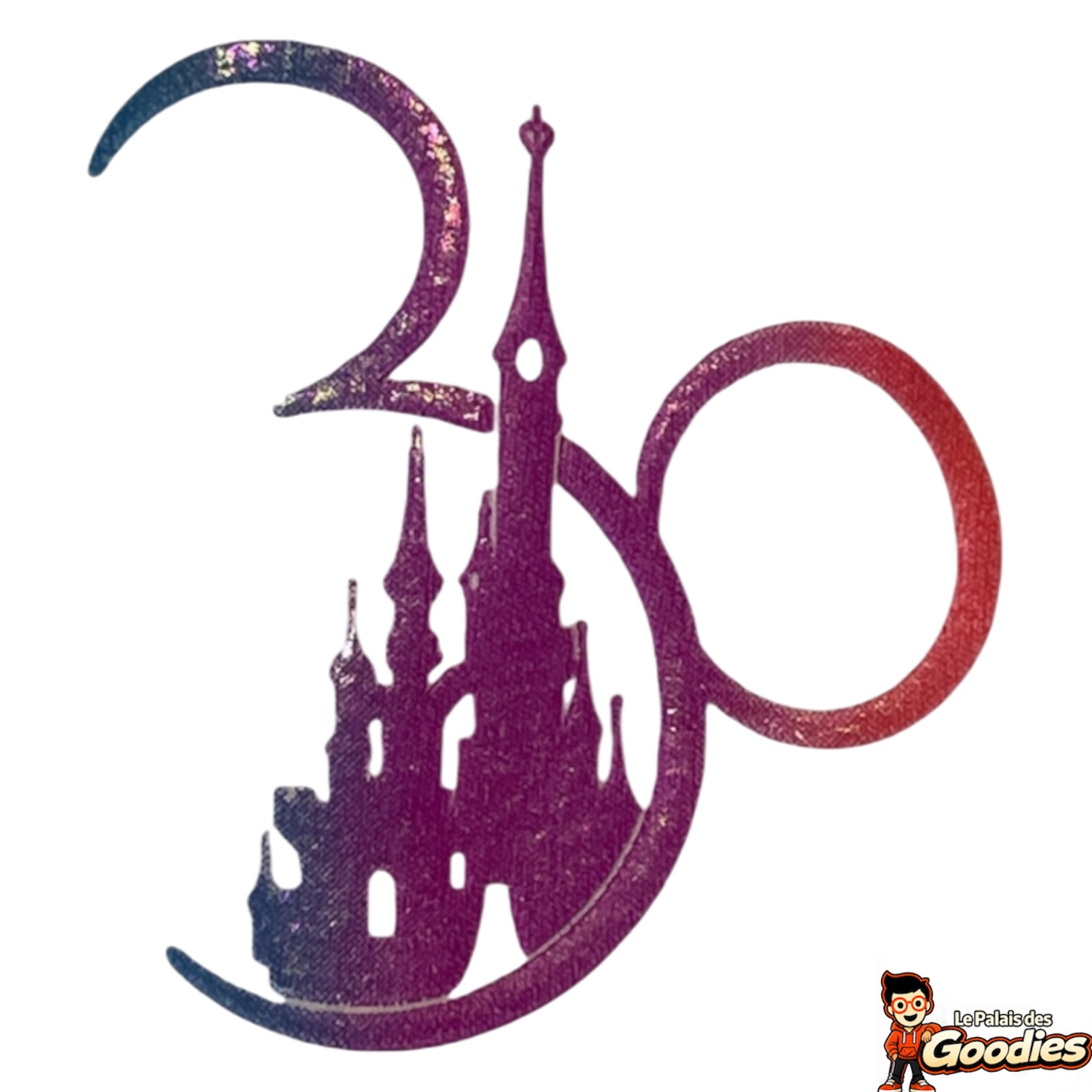 Disney - Spirit Jersey : Sweat blanc 30e anniversaire Family