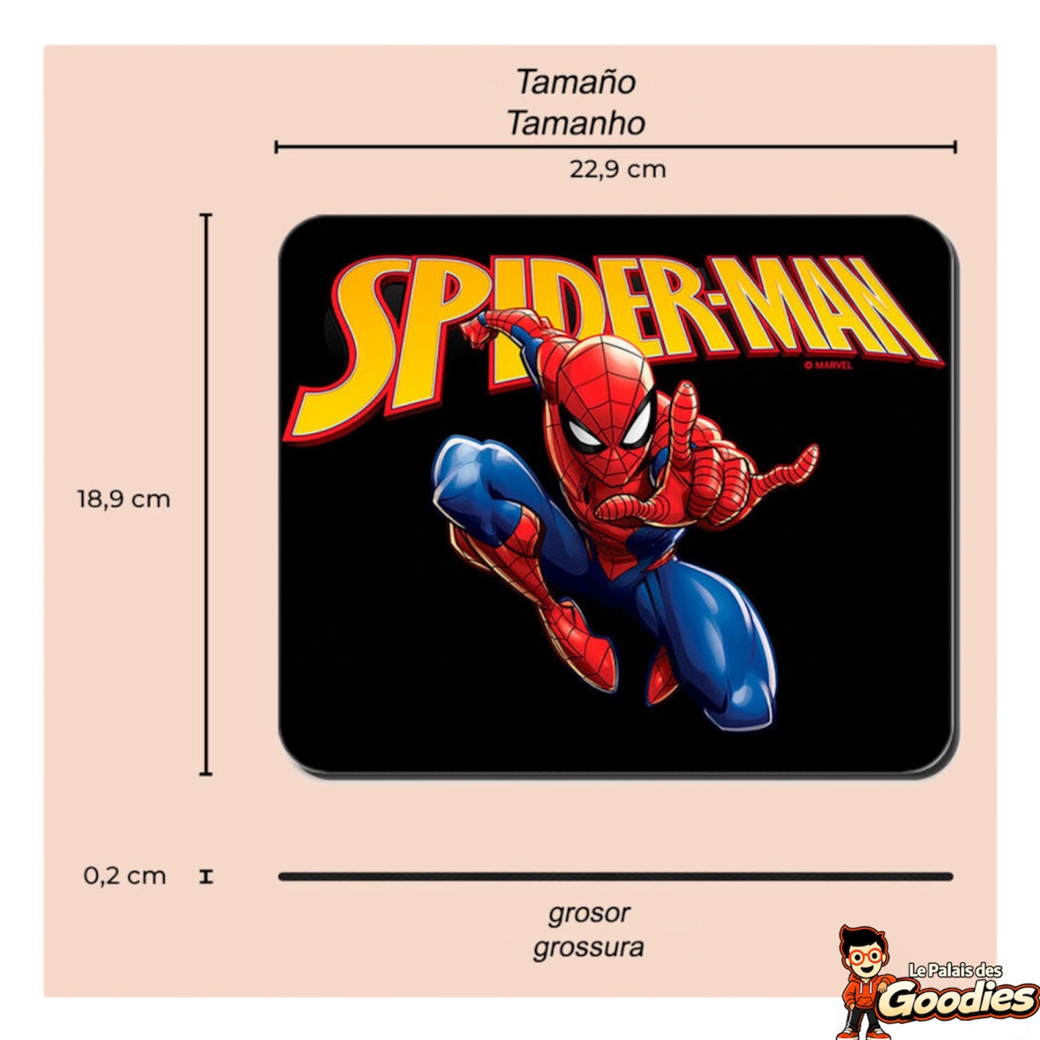 Marvel - Spider-Man : Tapis de souris personnage