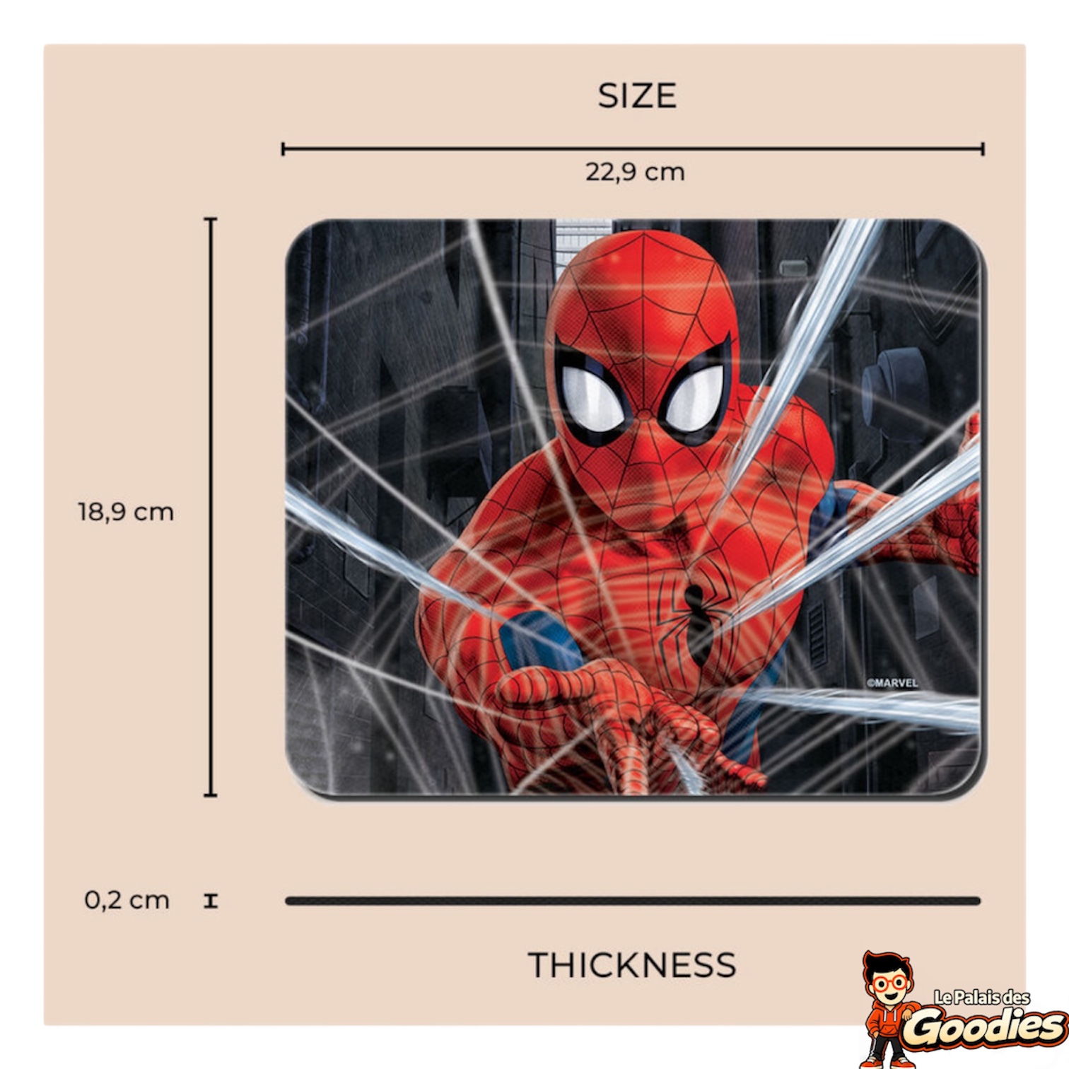 Marvel - Spider-Man : Tapis de souris "toile"